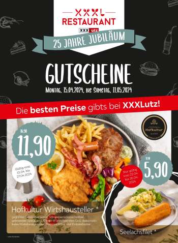 Prospekte XXXLutz - 14.04.2024 - 12.05.2024.