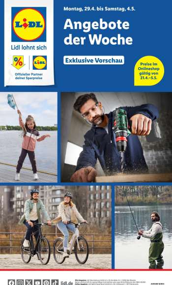 Prospekte Lidl - 29.04.2024 - 4.05.2024.
