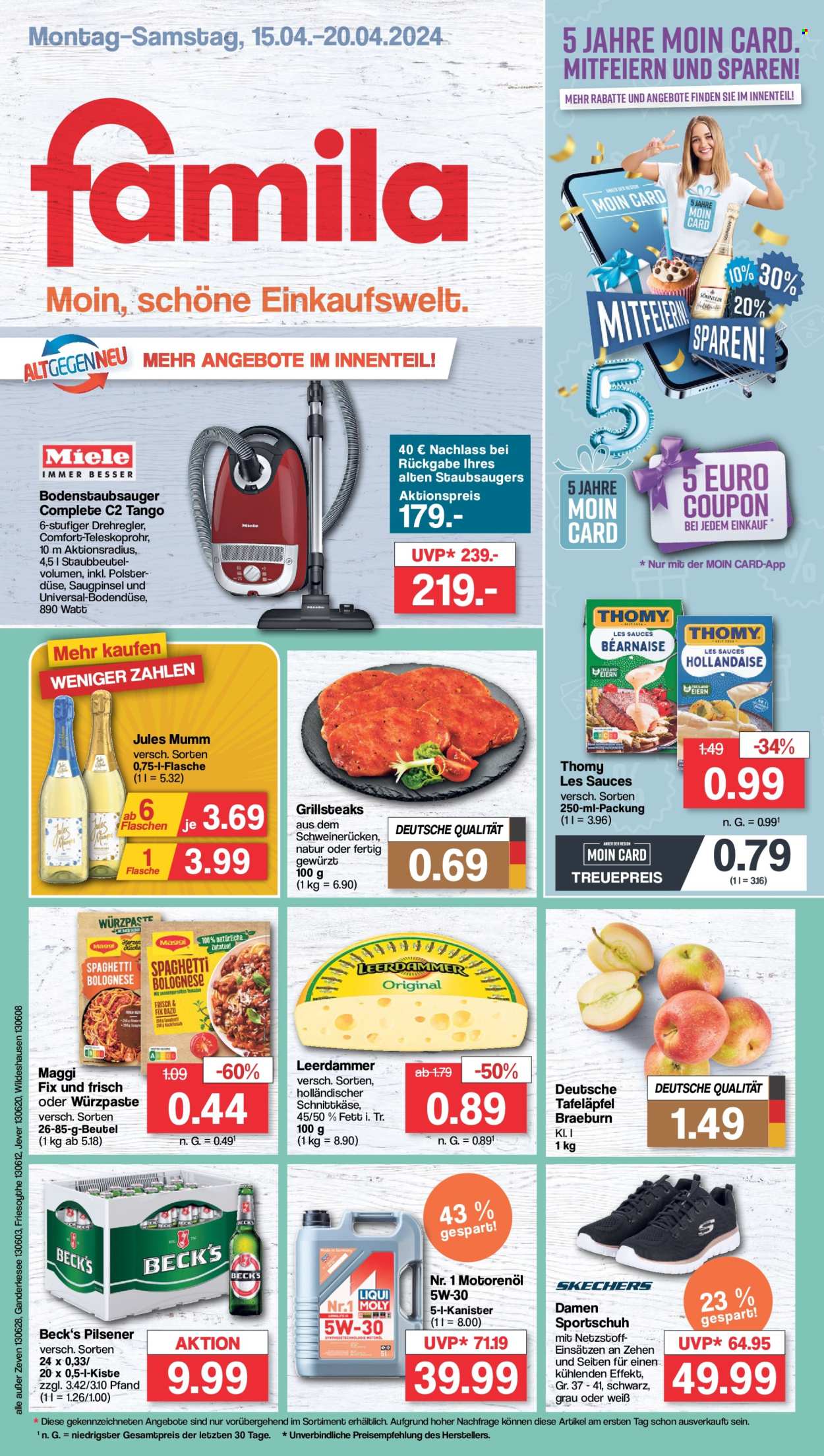 famila Prospekte  - 15.04.2024 - 20.04.2024. Seite 1