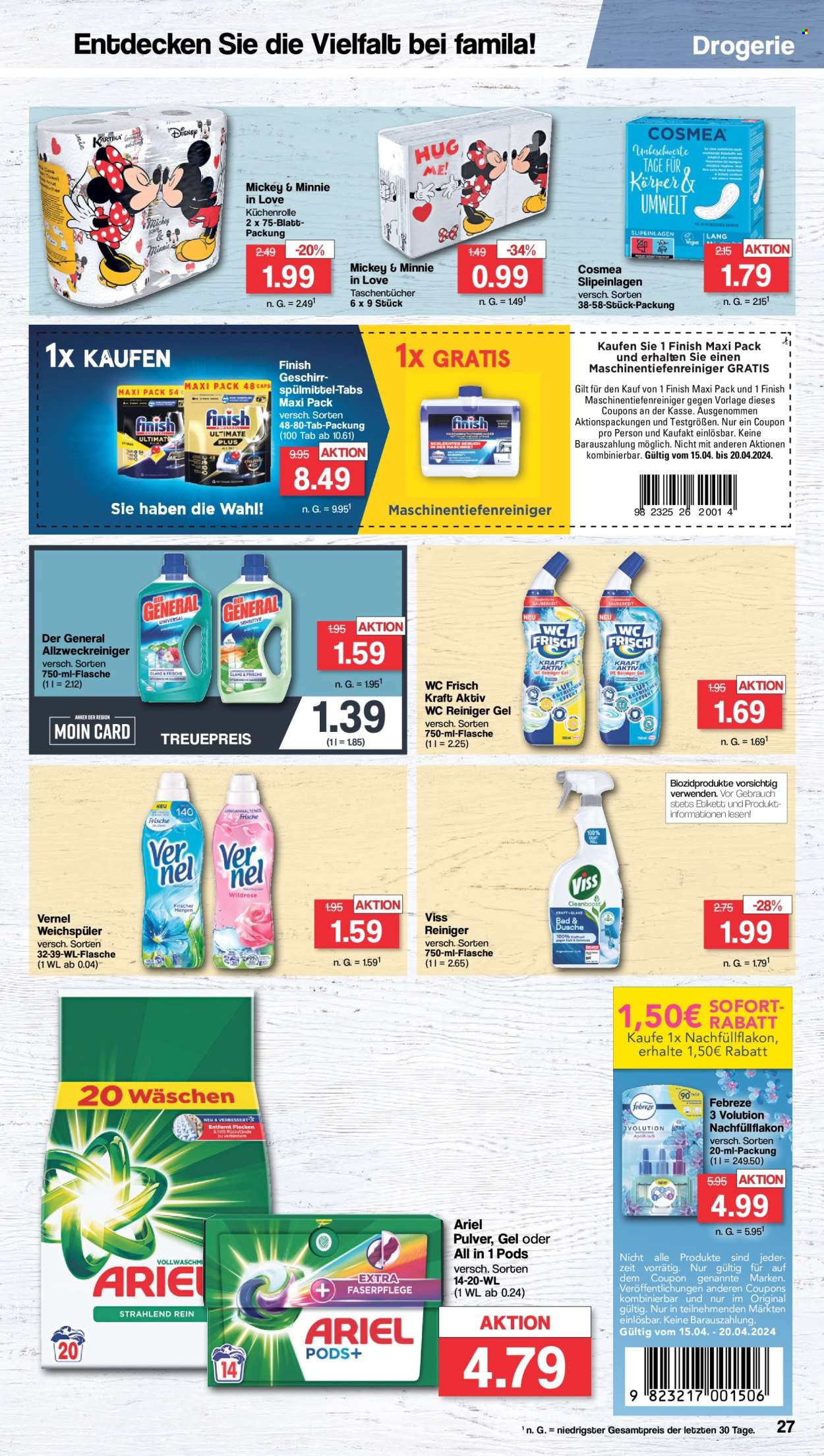 famila Prospekte  - 15.04.2024 - 20.04.2024. Seite 27
