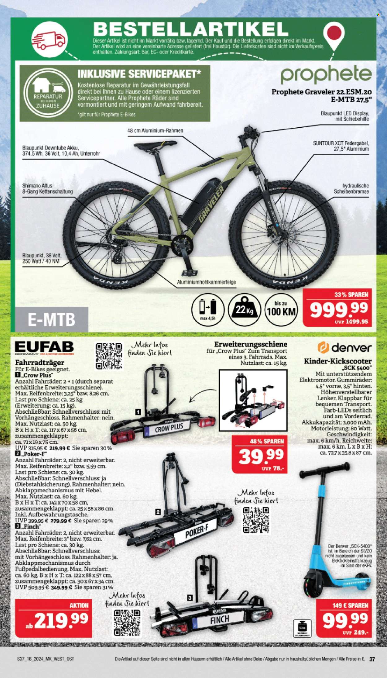 Marktkauf Prospekte  - 15.04.2024 - 20.04.2024. Seite 39