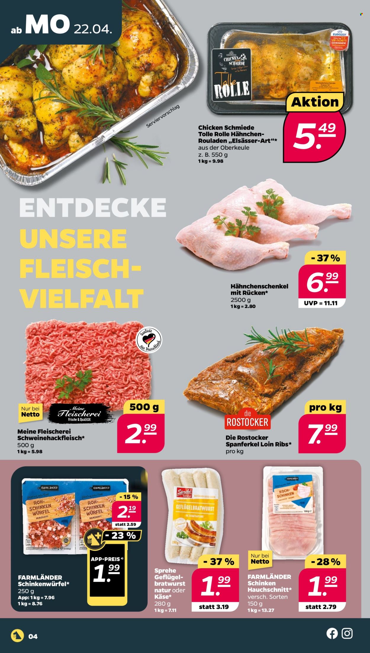 Netto Prospekte  - 22.04.2024 - 27.04.2024. Seite 4