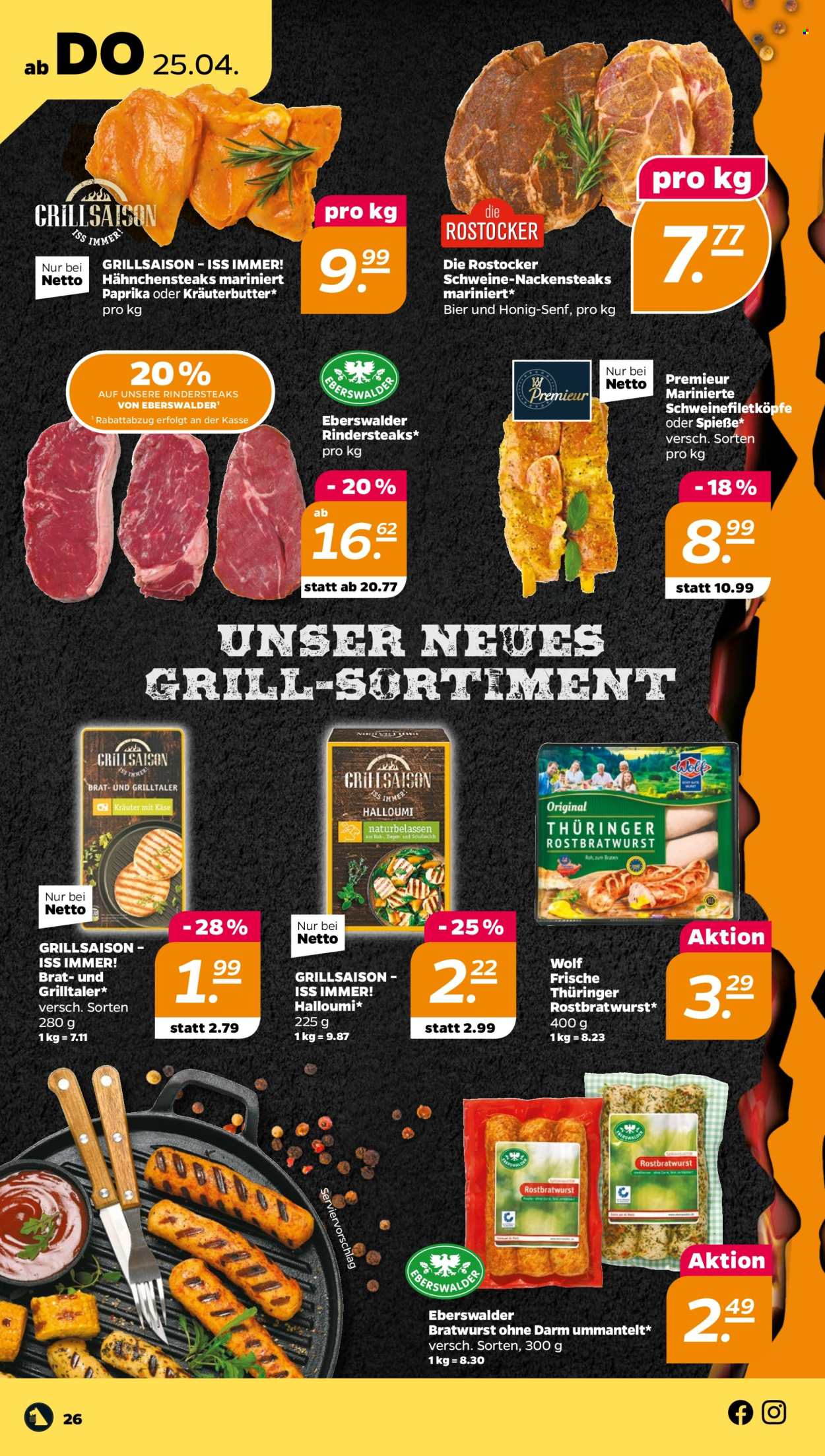 Netto Prospekte  - 22.04.2024 - 27.04.2024. Seite 26