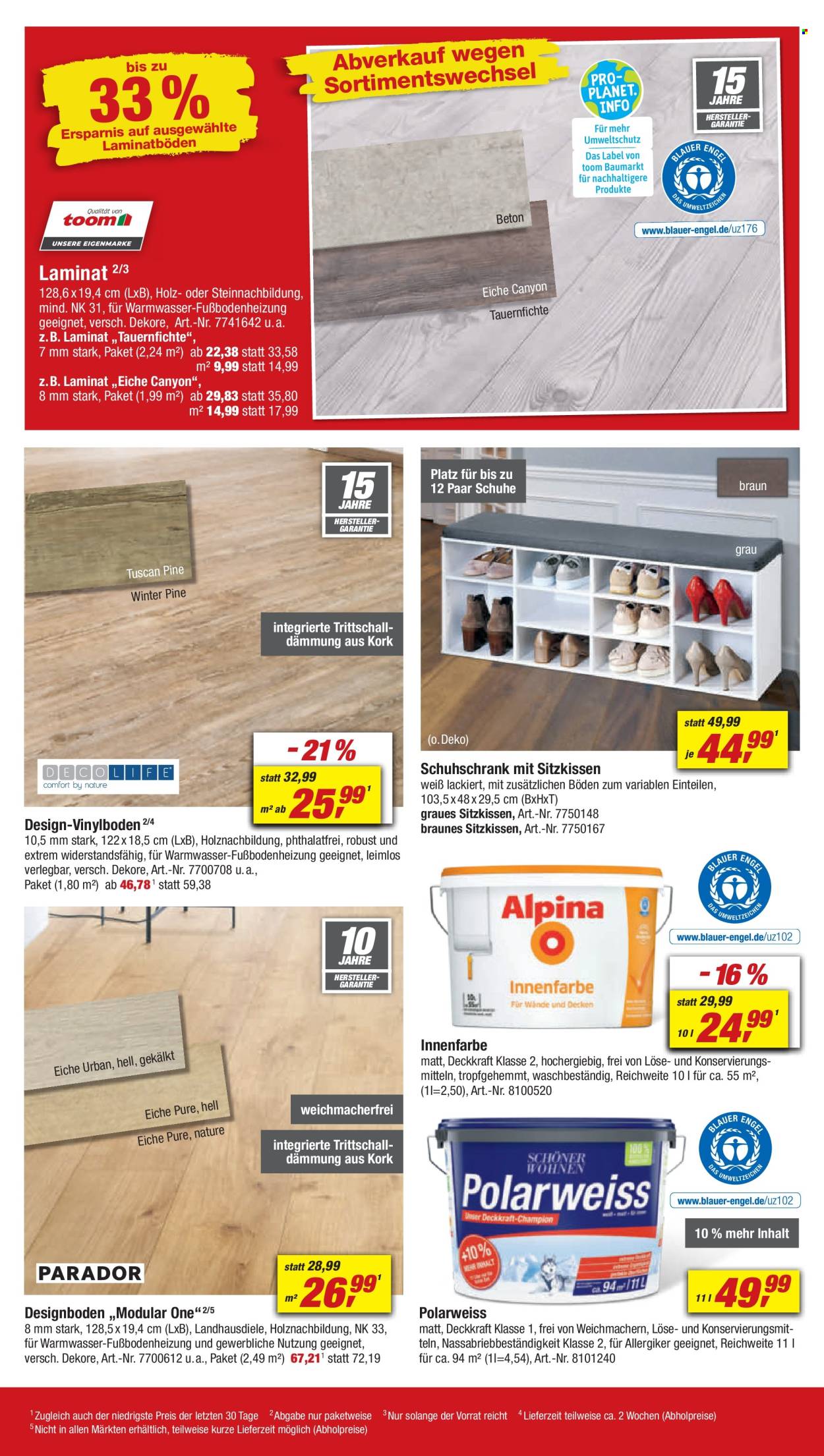 toom Baumarkt Prospekte  - 20.04.2024 - 26.04.2024. Seite 22