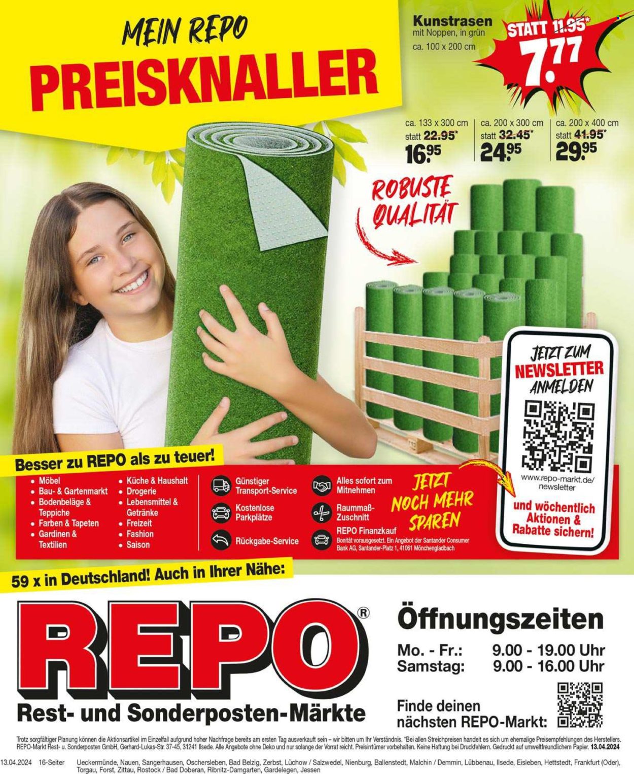 Repo Prospekte  - 15.04.2024 - 20.04.2024. Seite 16