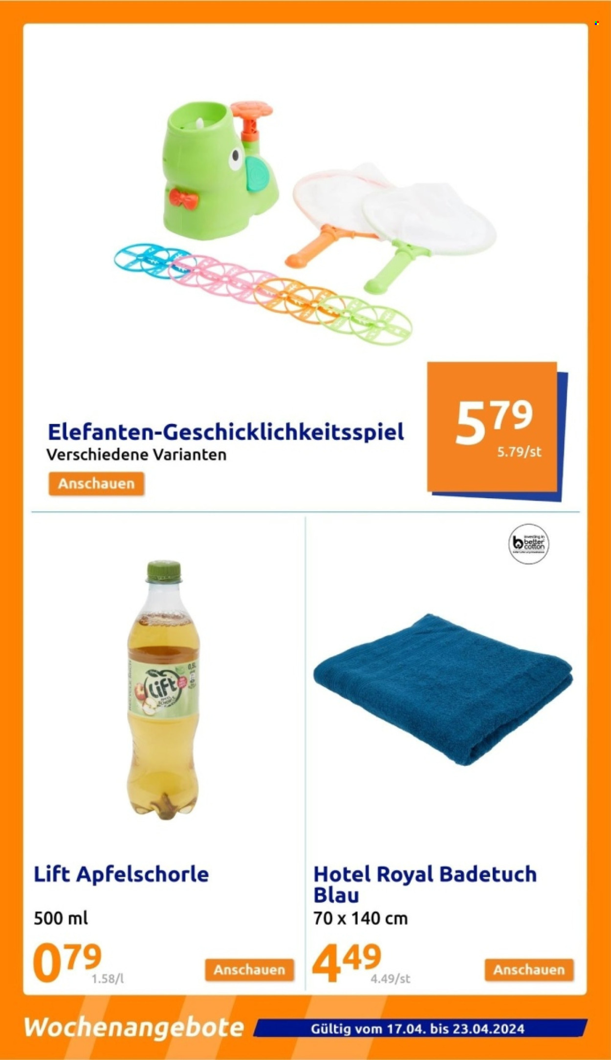 Action Prospekte  - 17.04.2024 - 23.04.2024. Seite 17
