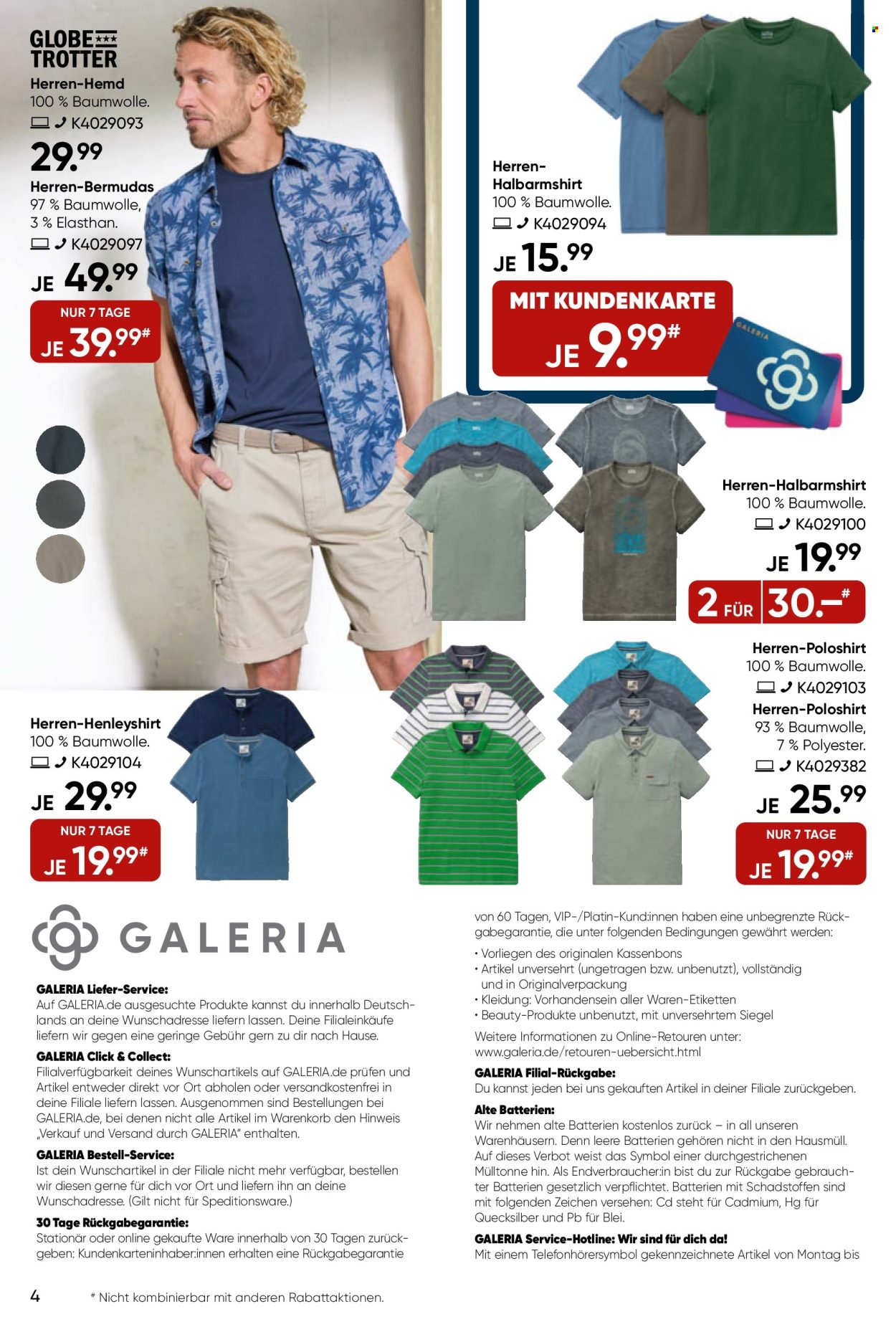 GALERIA Karstadt Kaufhof Prospekte  - 17.04.2024 - 23.04.2024. Seite 4
