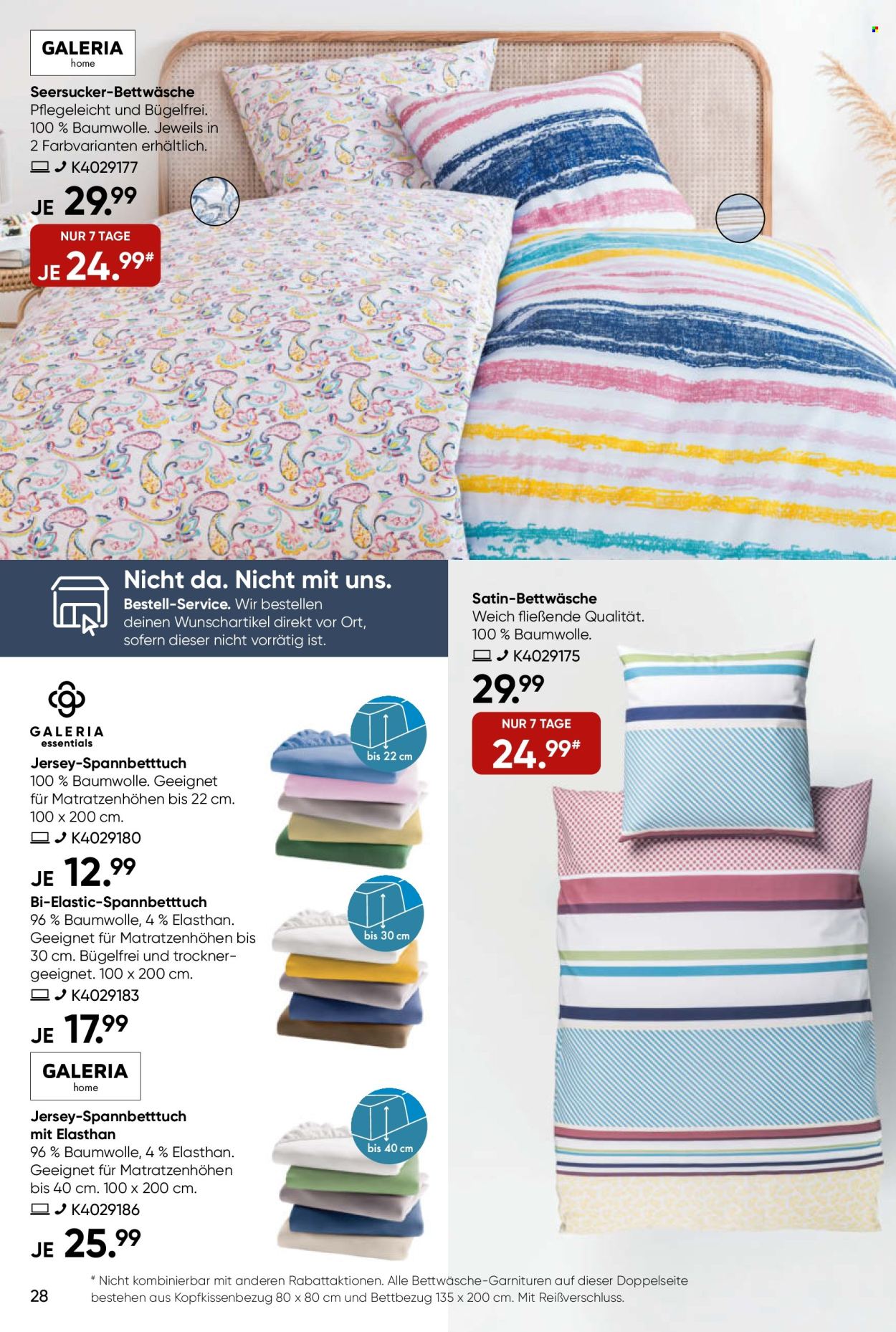GALERIA Karstadt Kaufhof Prospekte  - 17.04.2024 - 23.04.2024. Seite 28