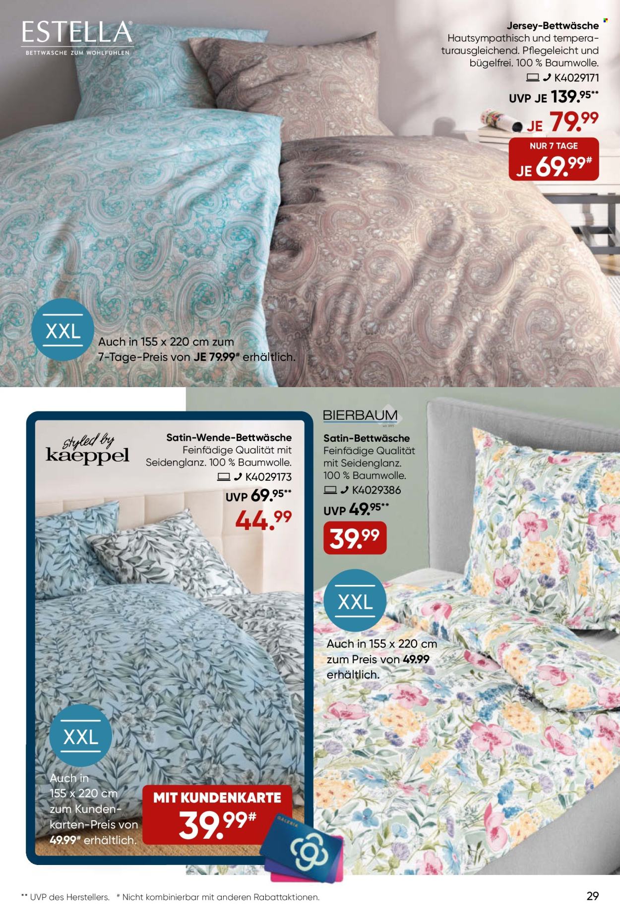 GALERIA Karstadt Kaufhof Prospekte  - 17.04.2024 - 23.04.2024. Seite 29