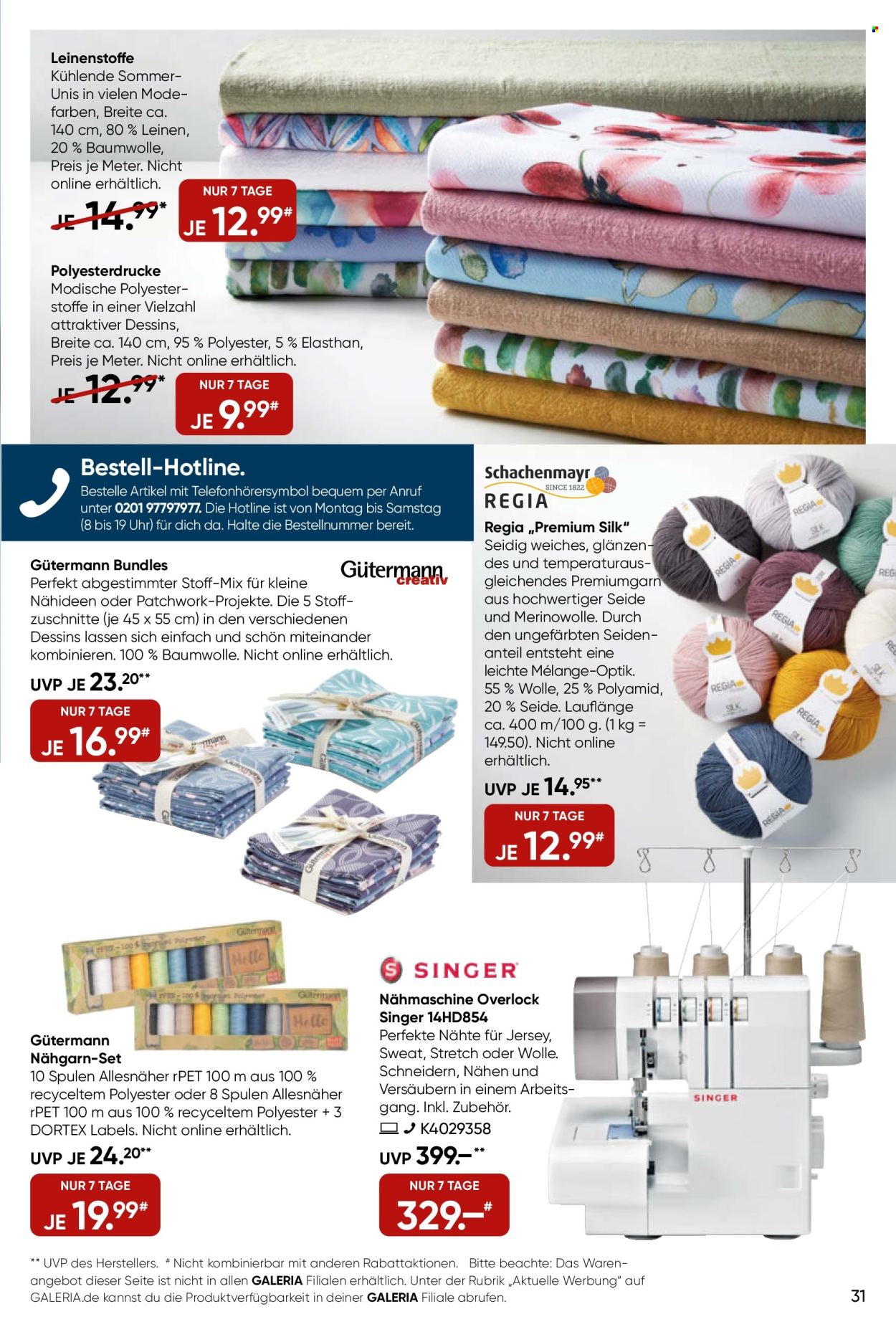 GALERIA Karstadt Kaufhof Prospekte  - 17.04.2024 - 23.04.2024. Seite 31