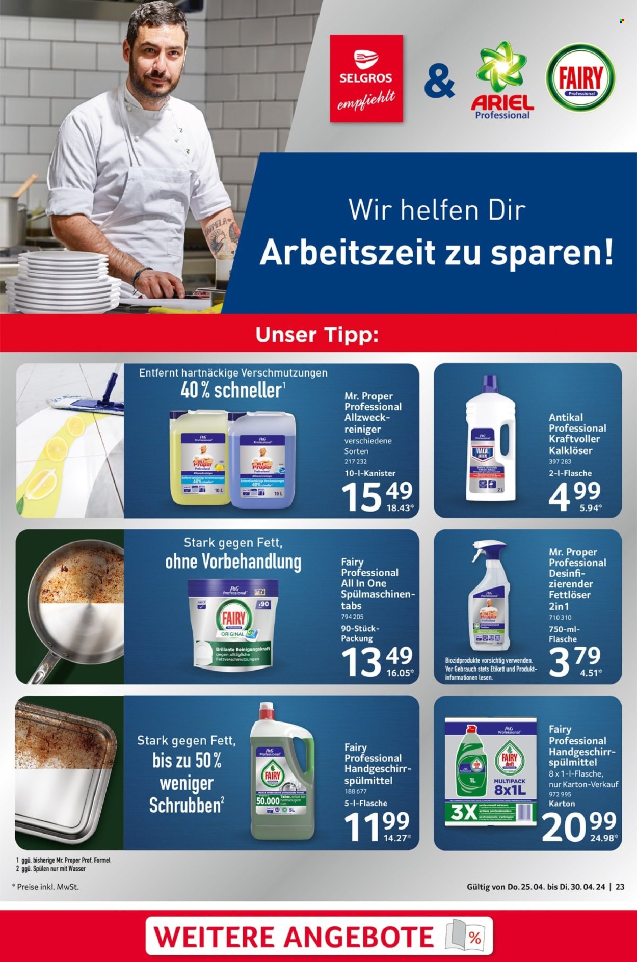 Selgros Prospekte  - 25.04.2024 - 30.04.2024. Seite 23