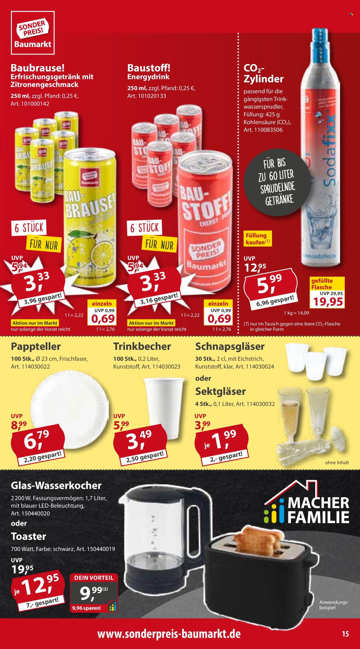 Sonderpreis-Baumarkt Prospekte  - 27.04.2024 - 3.05.2024. Seite 15
