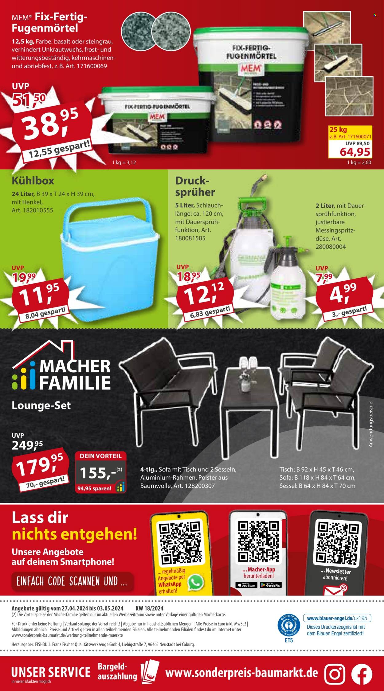 Sonderpreis-Baumarkt Prospekte  - 27.04.2024 - 3.05.2024. Seite 20