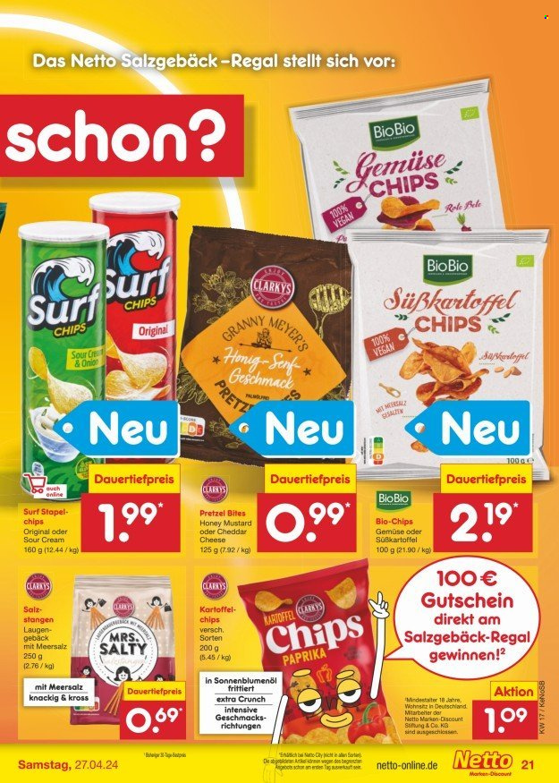 Netto Marken-Discount Prospekte  - 22.04.2024 - 27.04.2024. Seite 23