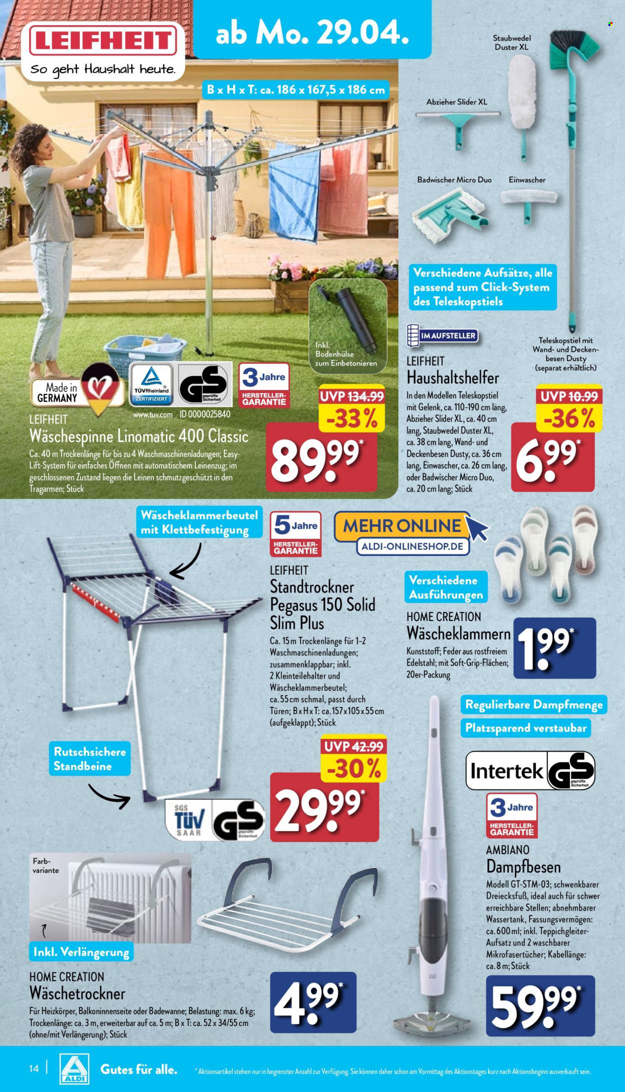 ALDI Nord Prospekte  - 29.04.2024 - 4.05.2024. Seite 14