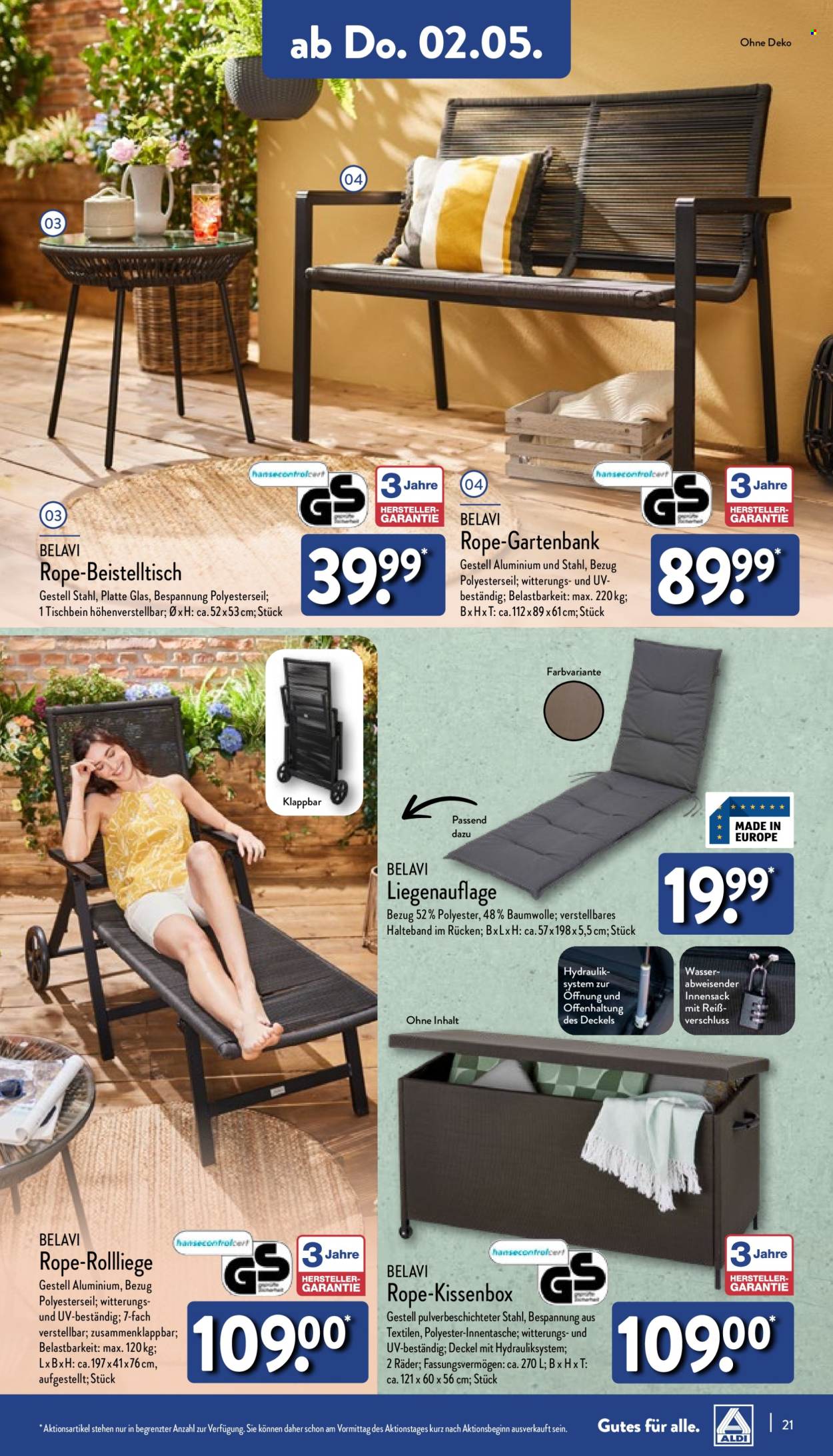 ALDI Nord Prospekte  - 29.04.2024 - 4.05.2024. Seite 21