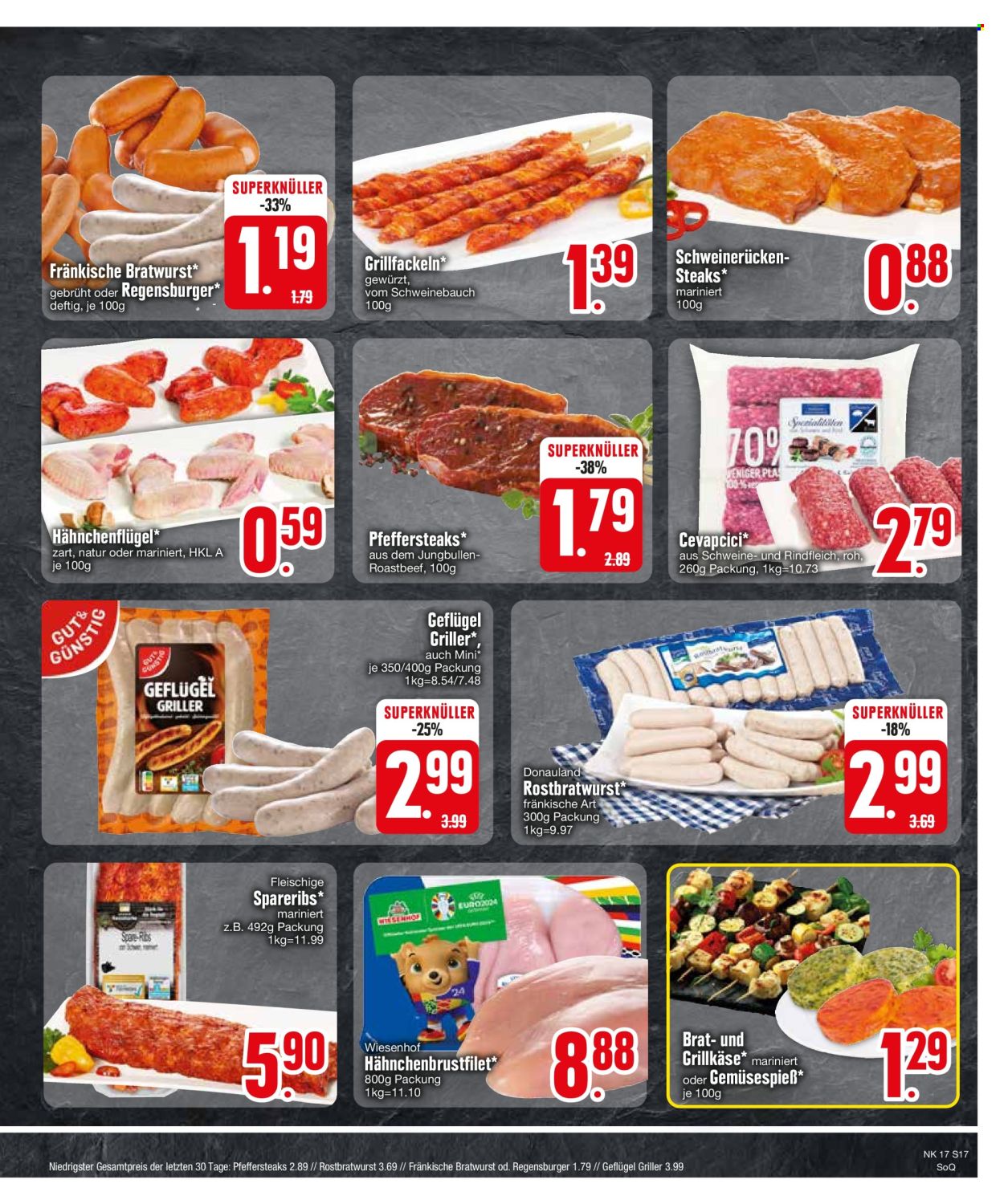 Edeka Prospekte  - 22.04.2024 - 27.04.2024. Seite 17