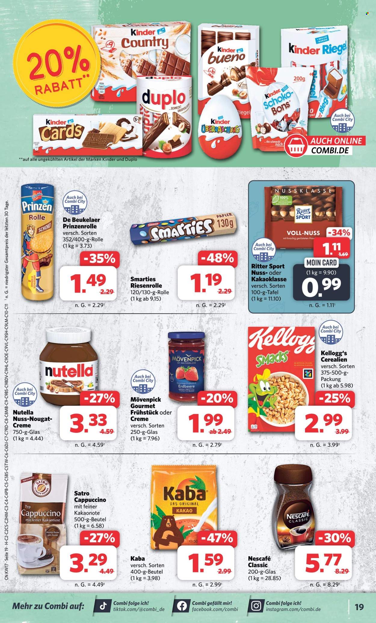 Combi Prospekte  - 22.04.2024 - 27.04.2024. Seite 19