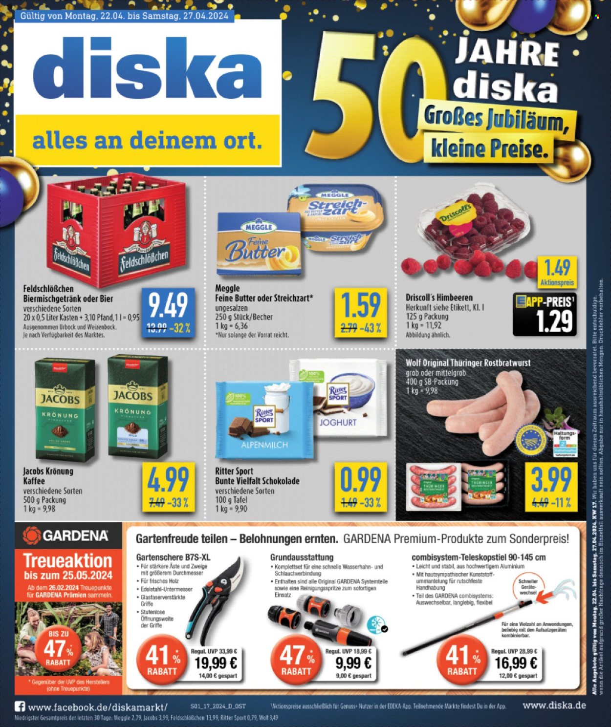 Diska Prospekte  - 22.04.2024 - 27.04.2024. Seite 3