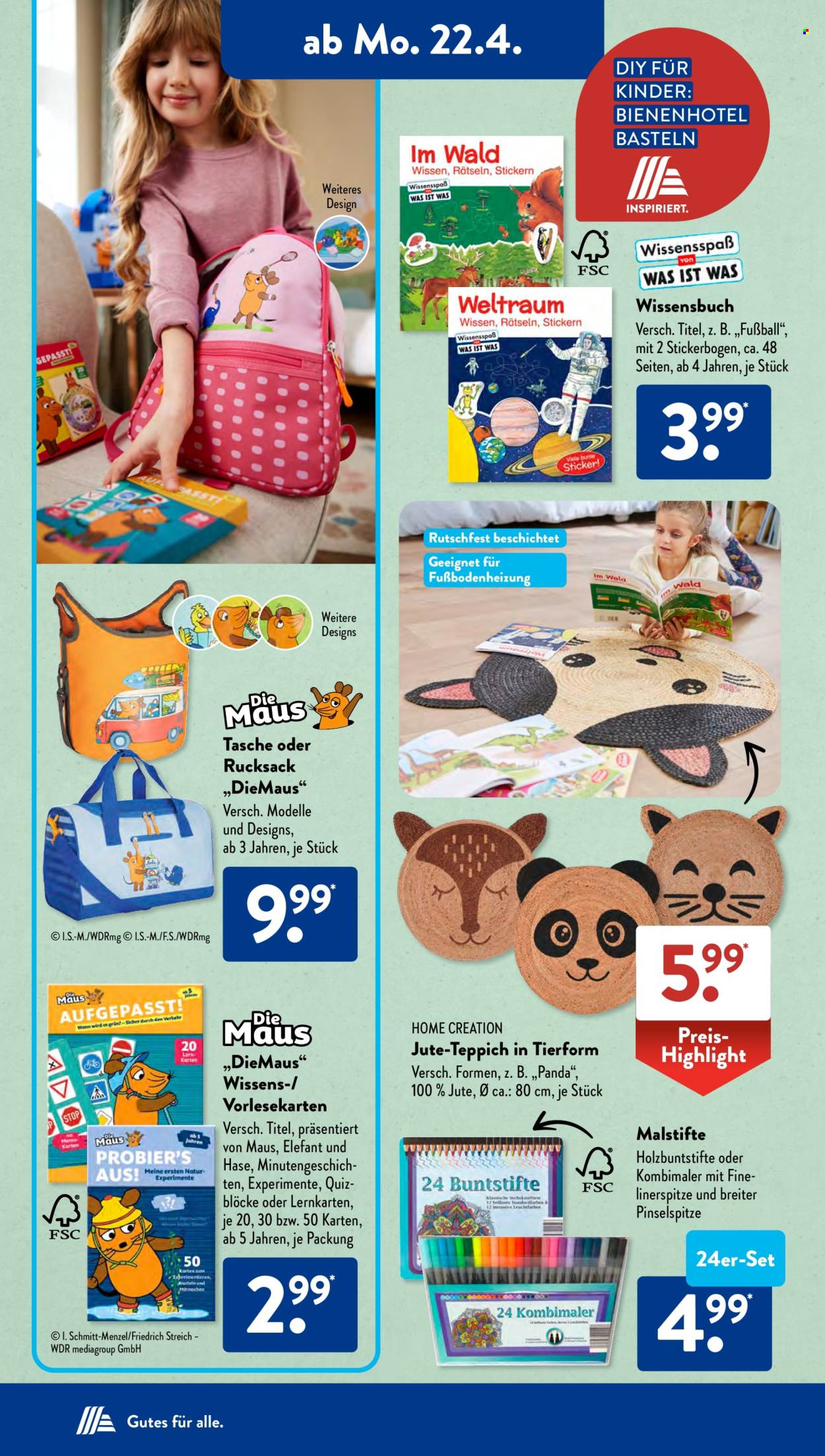 ALDI SÜD Prospekte  - 22.04.2024 - 27.04.2024. Seite 19