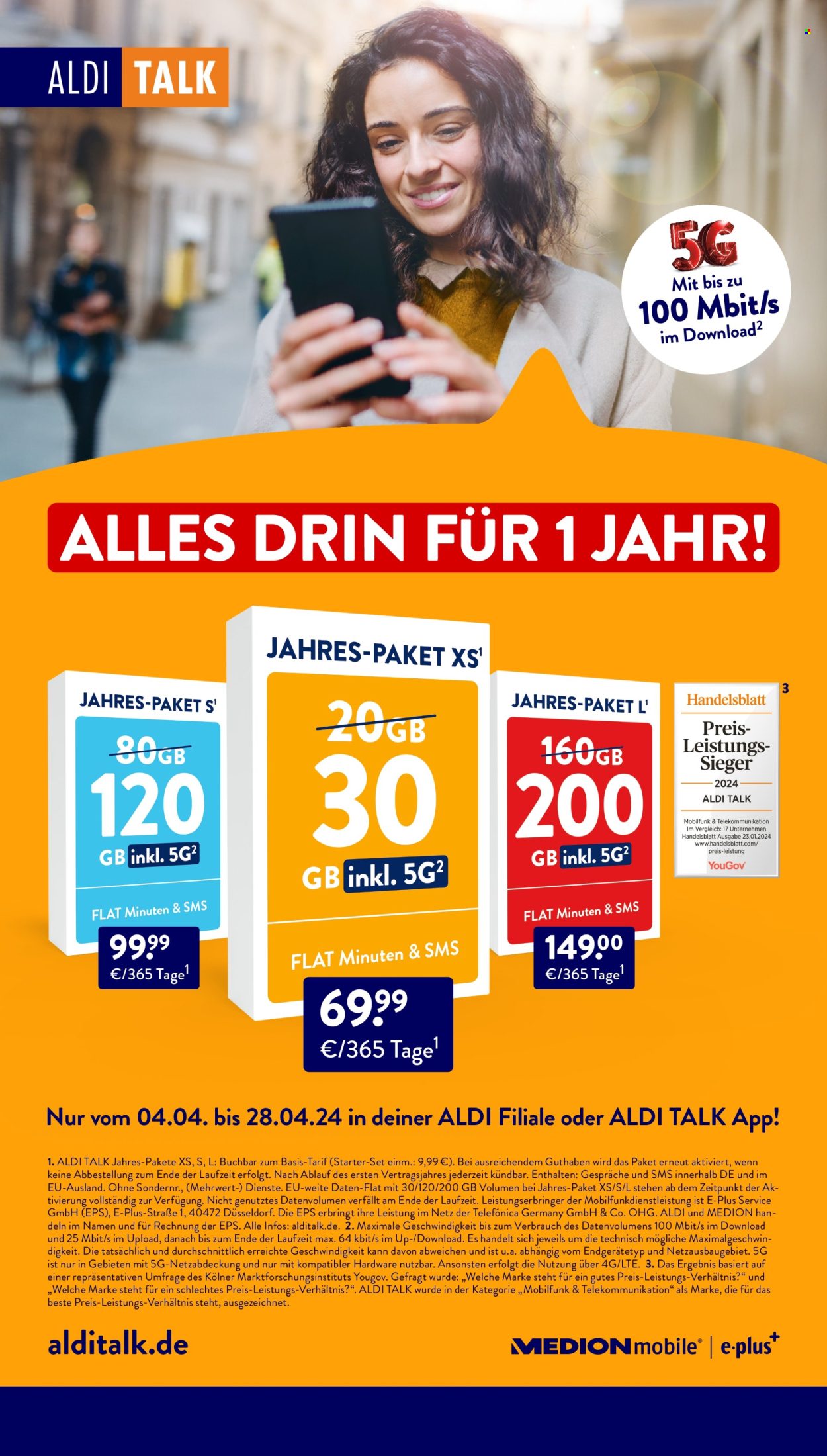 ALDI SÜD Prospekte  - 22.04.2024 - 27.04.2024. Seite 21