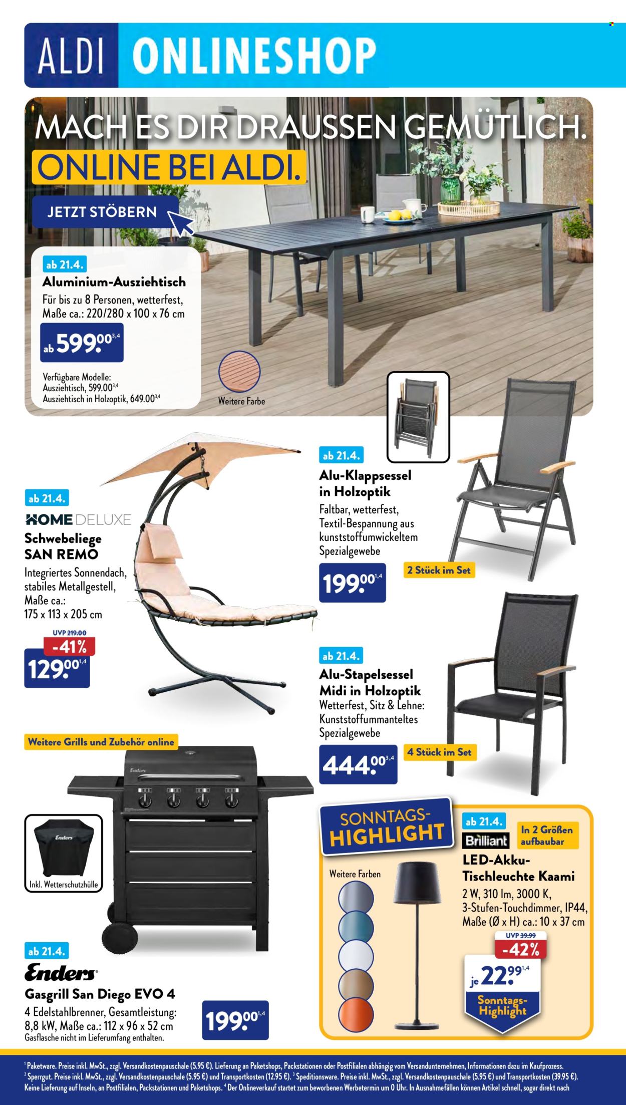 ALDI SÜD Prospekte  - 22.04.2024 - 27.04.2024. Seite 43