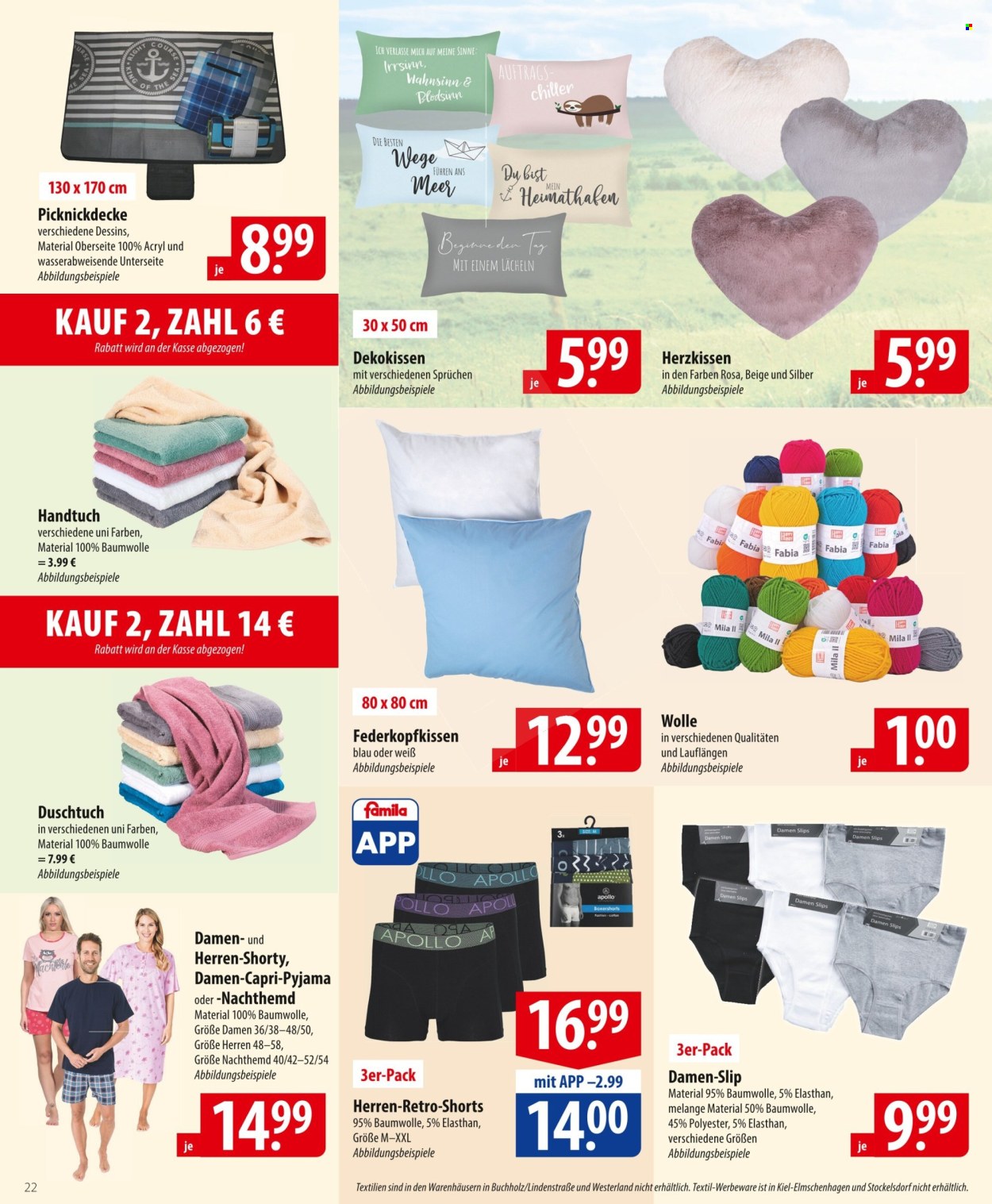 famila Prospekte  - 22.04.2024 - 27.04.2024. Seite 22