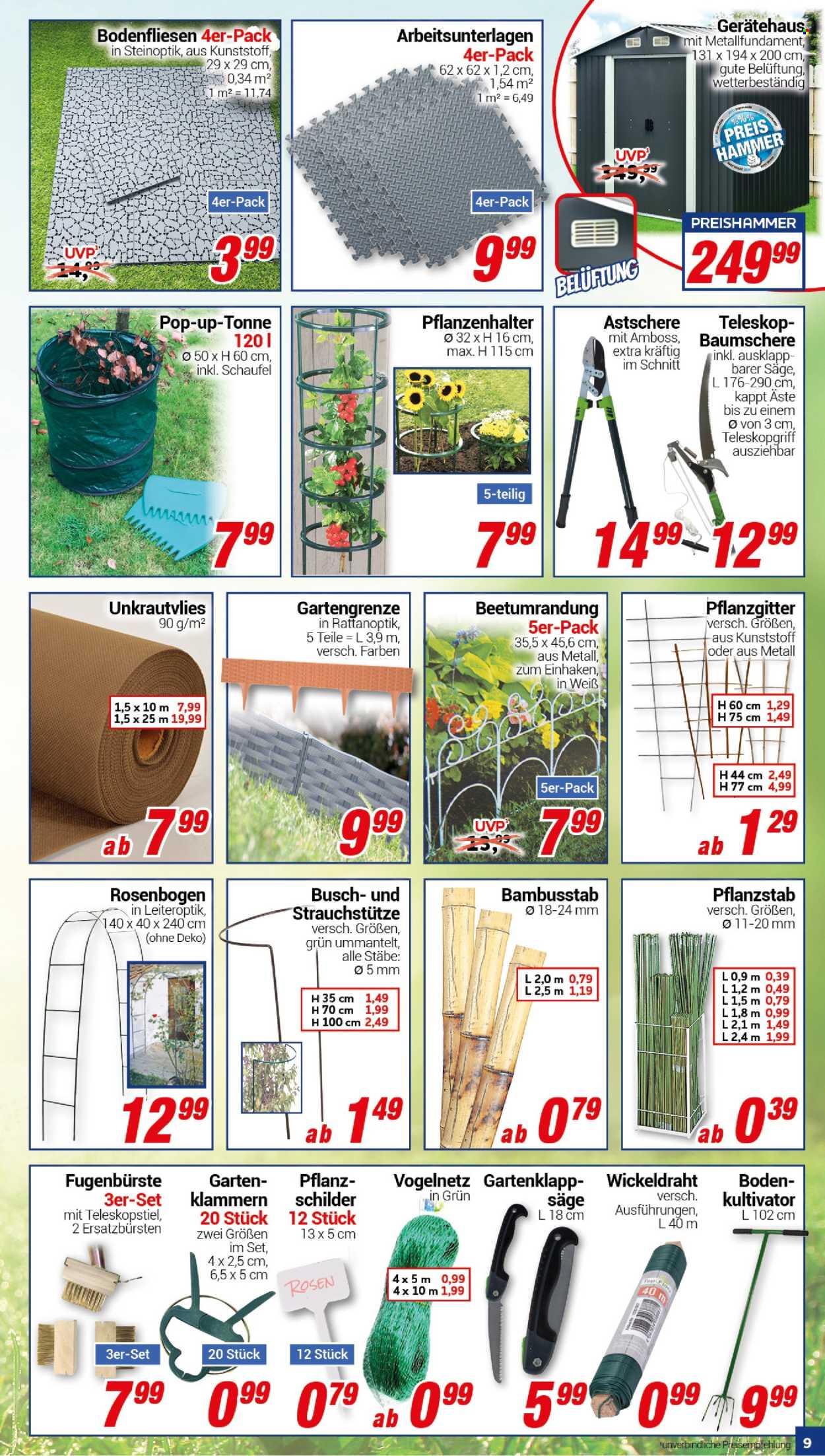 CENTERSHOP Prospekte  - 22.04.2024 - 27.04.2024. Seite 9