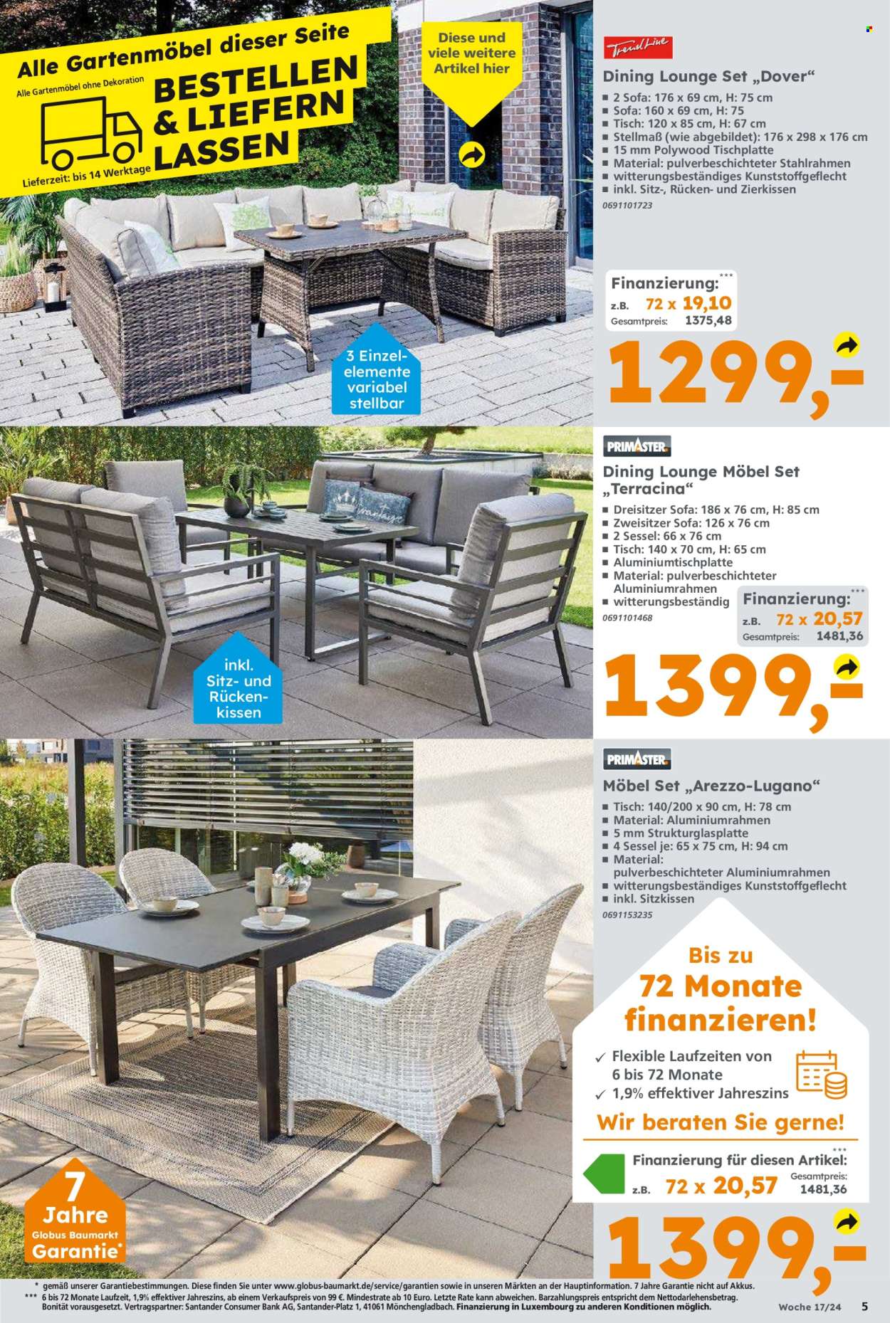 Globus Baumarkt Prospekte  - 22.04.2024 - 27.04.2024. Seite 5