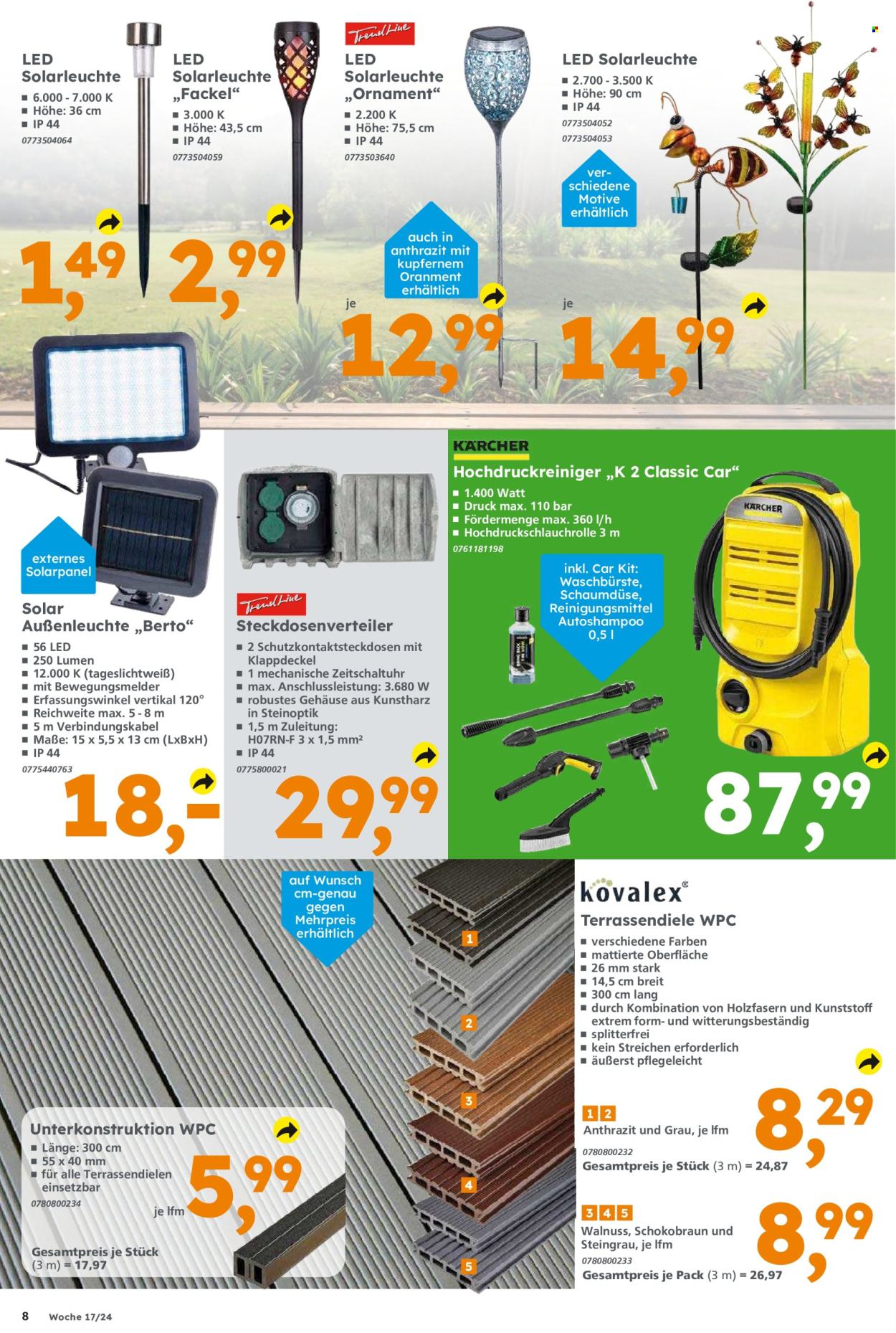 Globus Baumarkt Prospekte  - 22.04.2024 - 27.04.2024. Seite 8
