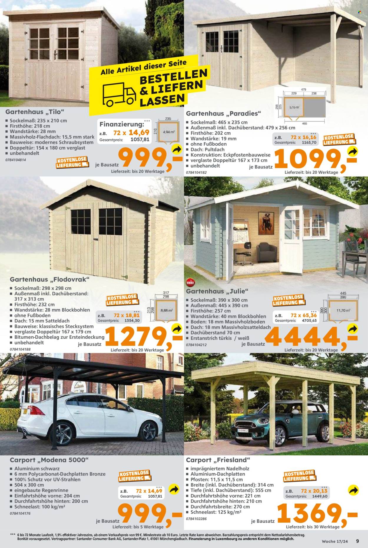 Globus Baumarkt Prospekte  - 22.04.2024 - 27.04.2024. Seite 9