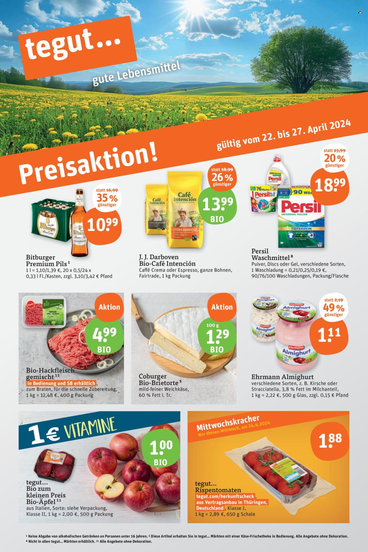 tegut... Prospekte  - 22.04.2024 - 27.04.2024. Seite 3