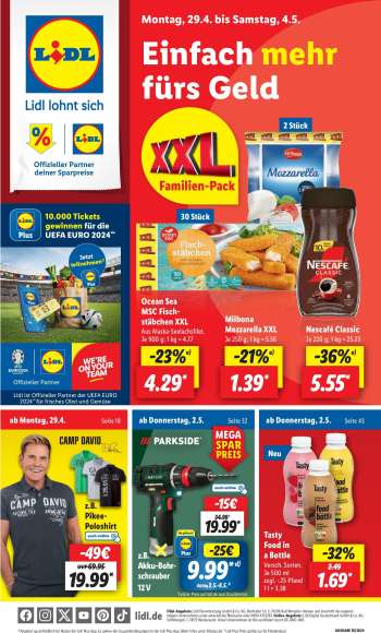 Prospekte Lidl - 29.04.2024 - 4.05.2024.