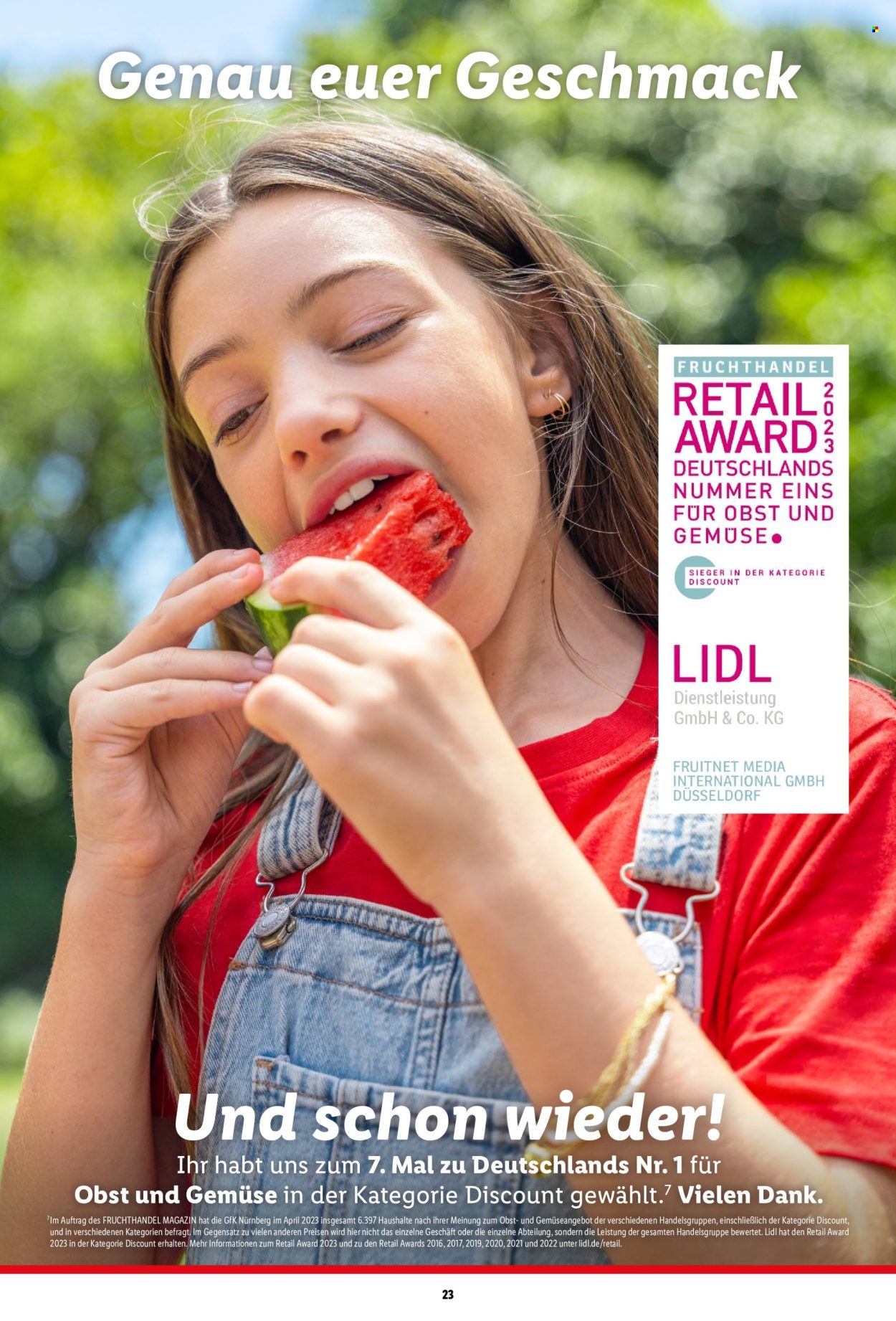 Lidl Prospekte  - 22.04.2024 - 18.05.2024. Seite 23