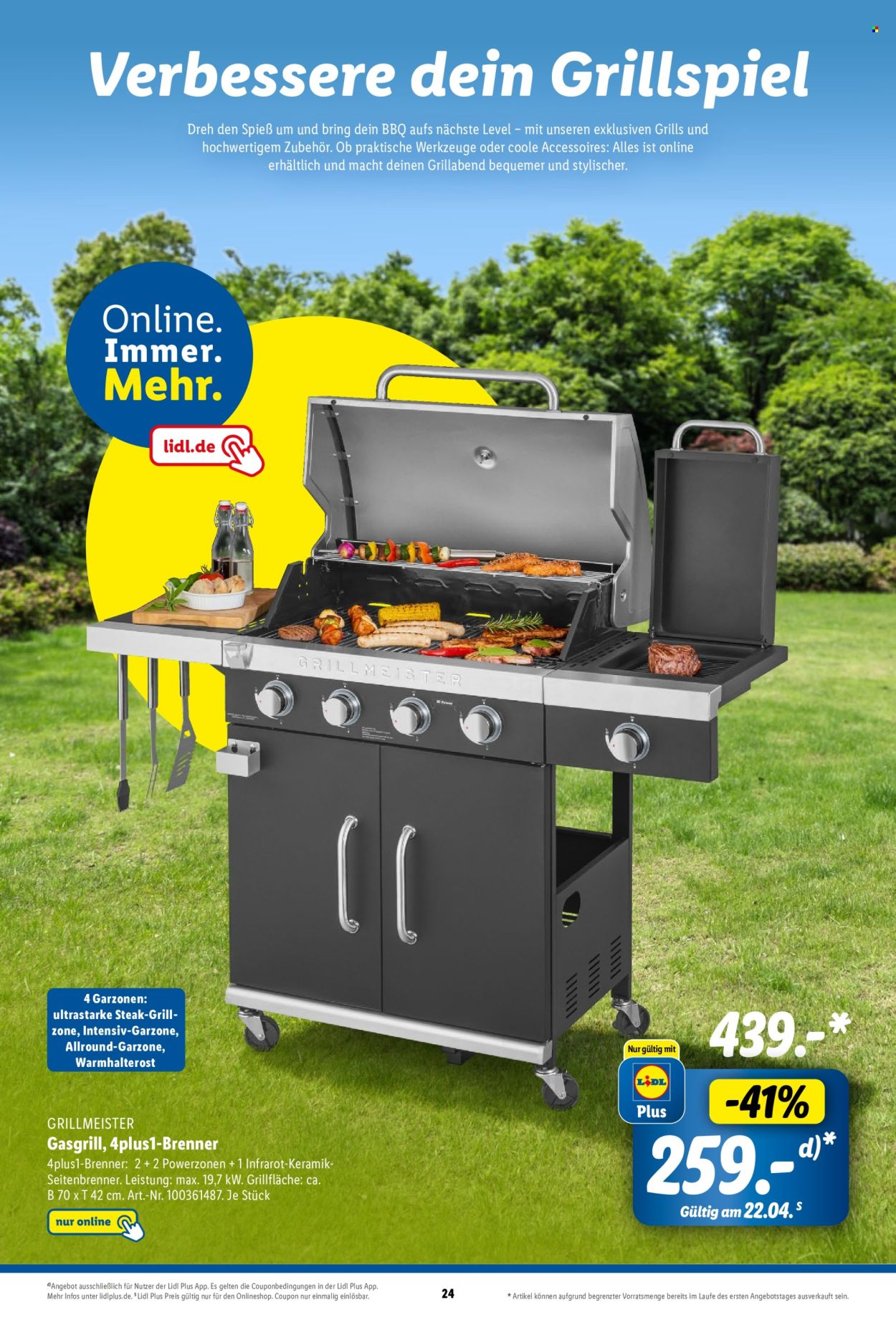 Lidl Prospekte  - 22.04.2024 - 18.05.2024. Seite 24