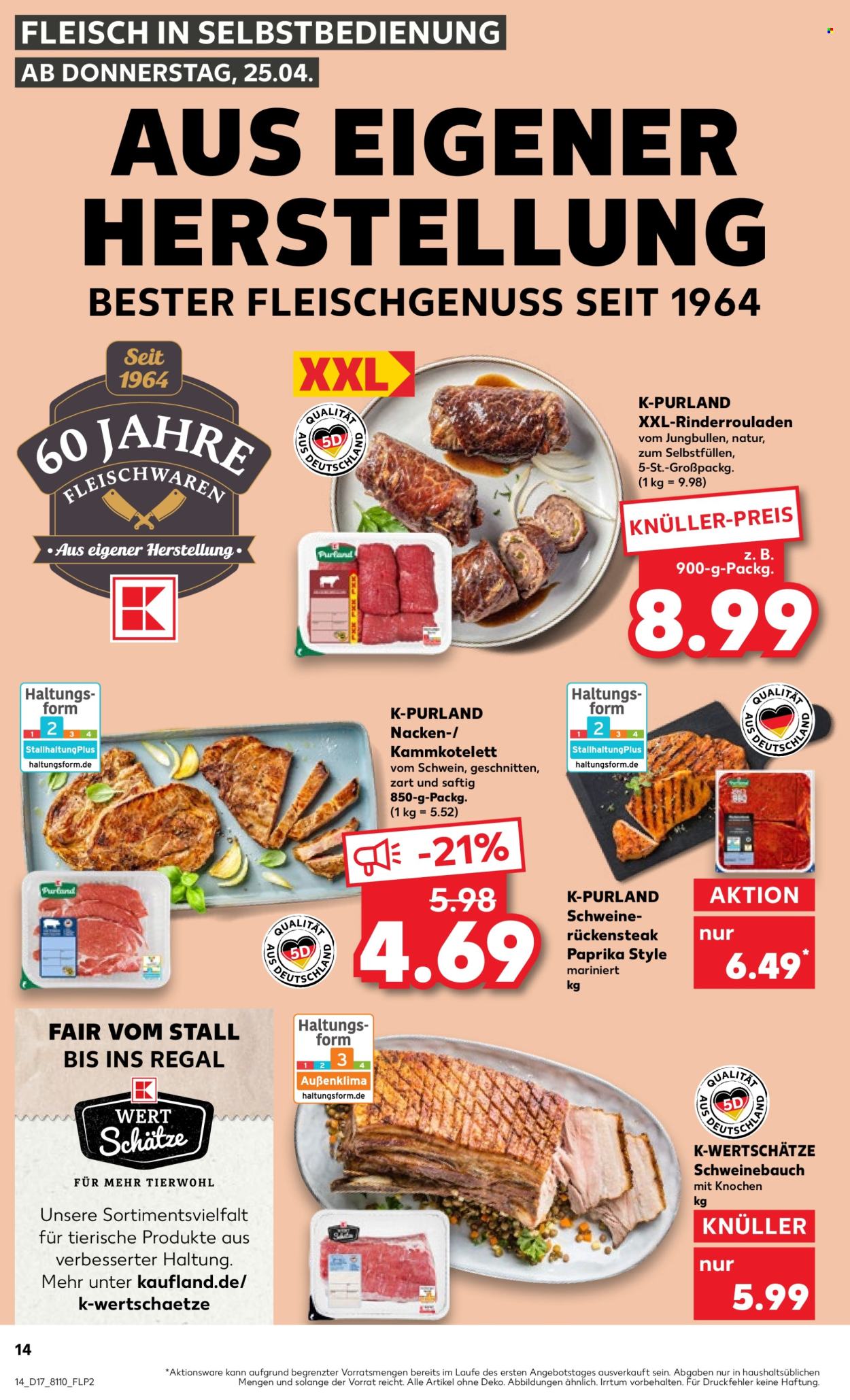 Kaufland Prospekte  - 25.04.2024 - 30.04.2024. Seite 14