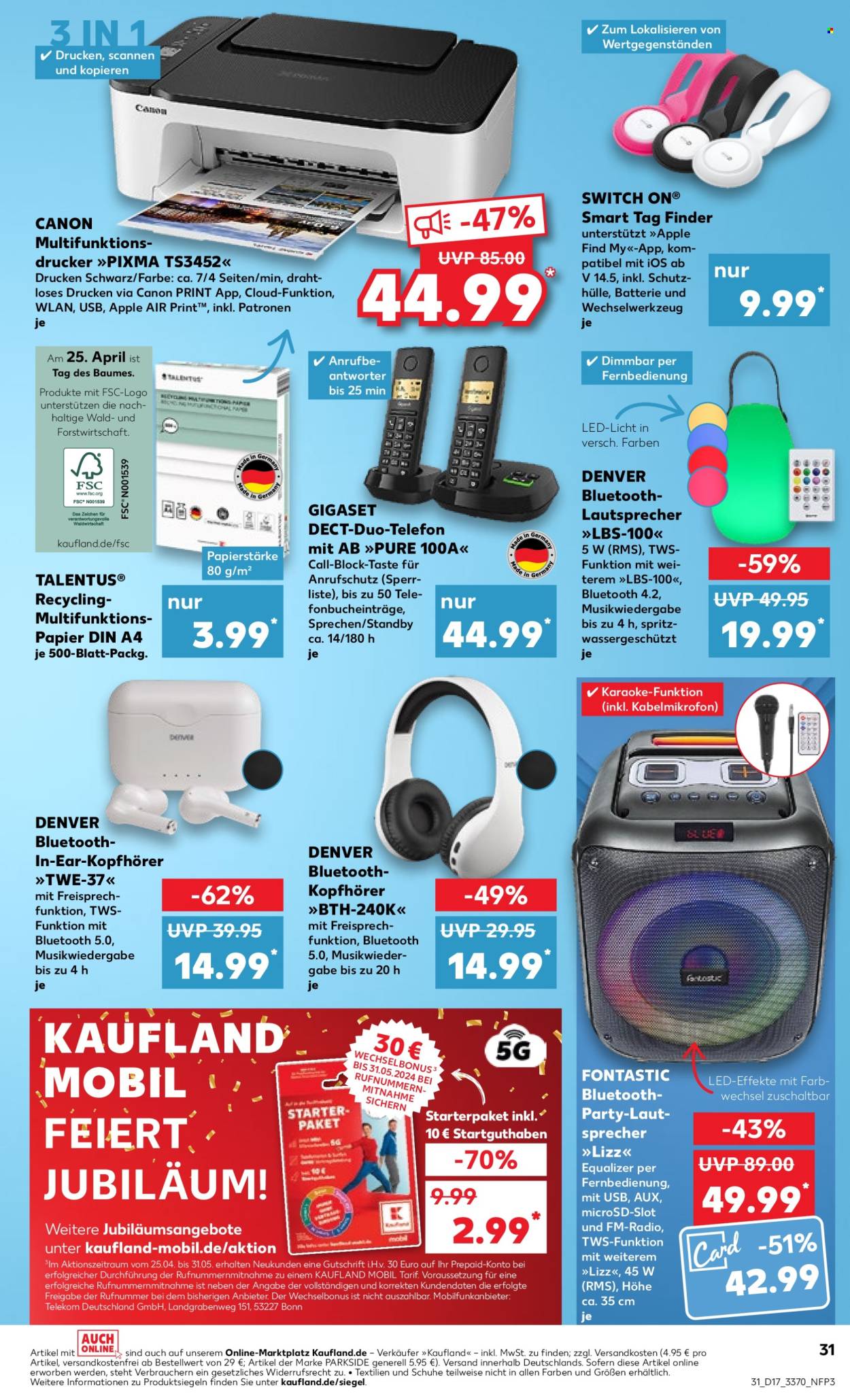 Kaufland Prospekte  - 25.04.2024 - 30.04.2024. Seite 31