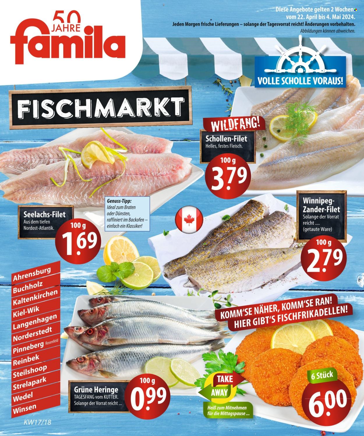 famila Prospekte  - 22.04.2024 - 4.05.2024. Seite 1