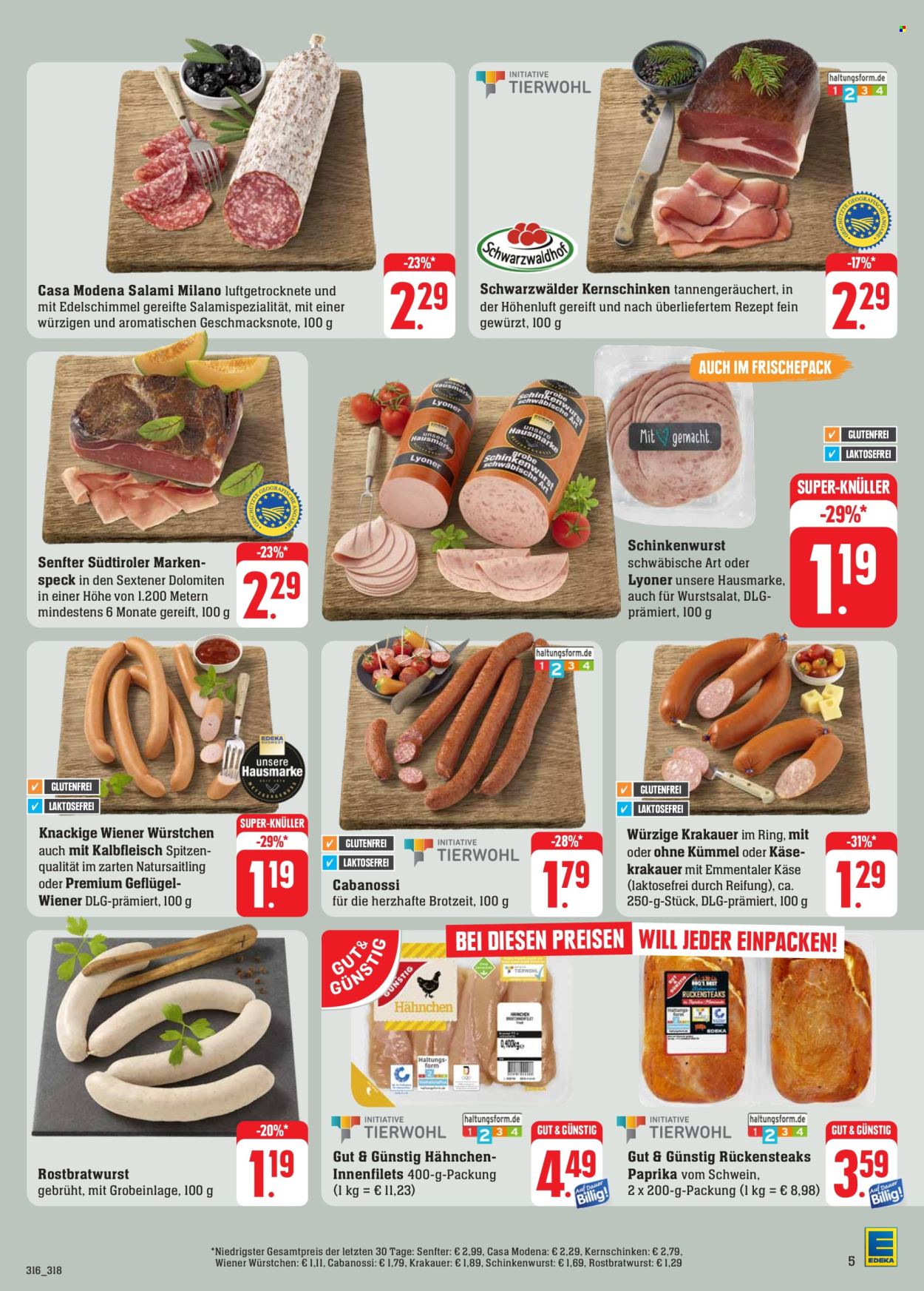 Edeka Prospekte  - 22.04.2024 - 27.04.2024. Seite 5