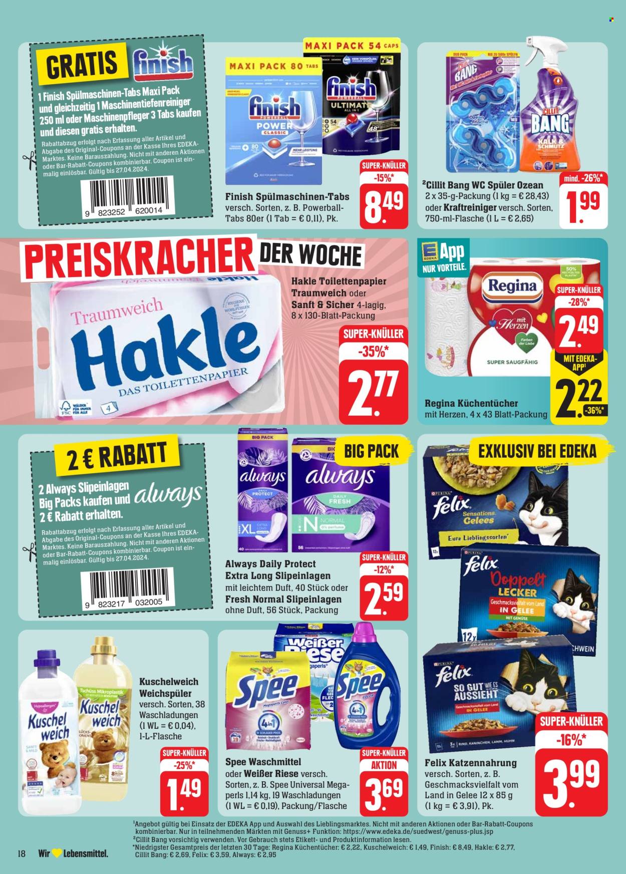 Edeka Prospekte  - 22.04.2024 - 27.04.2024. Seite 24