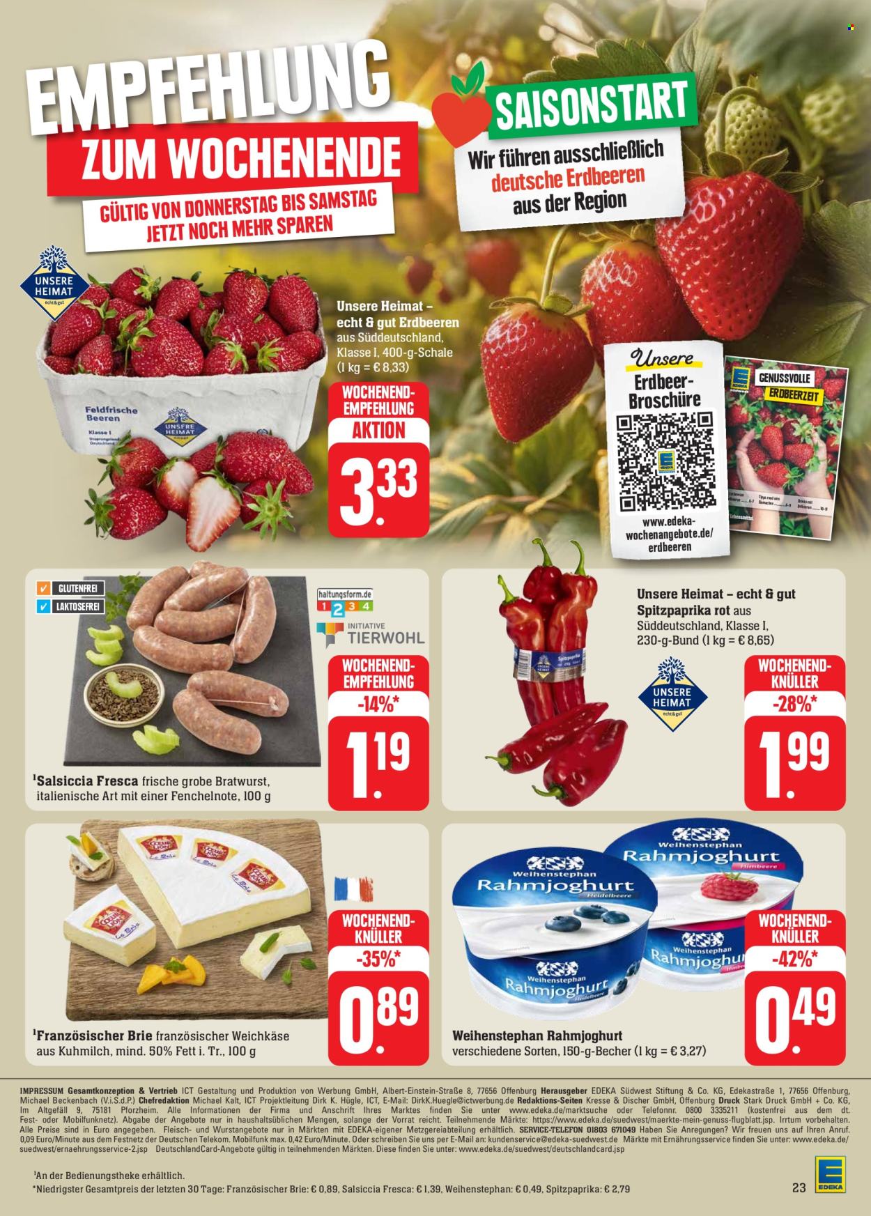 Edeka Prospekte  - 22.04.2024 - 27.04.2024. Seite 29