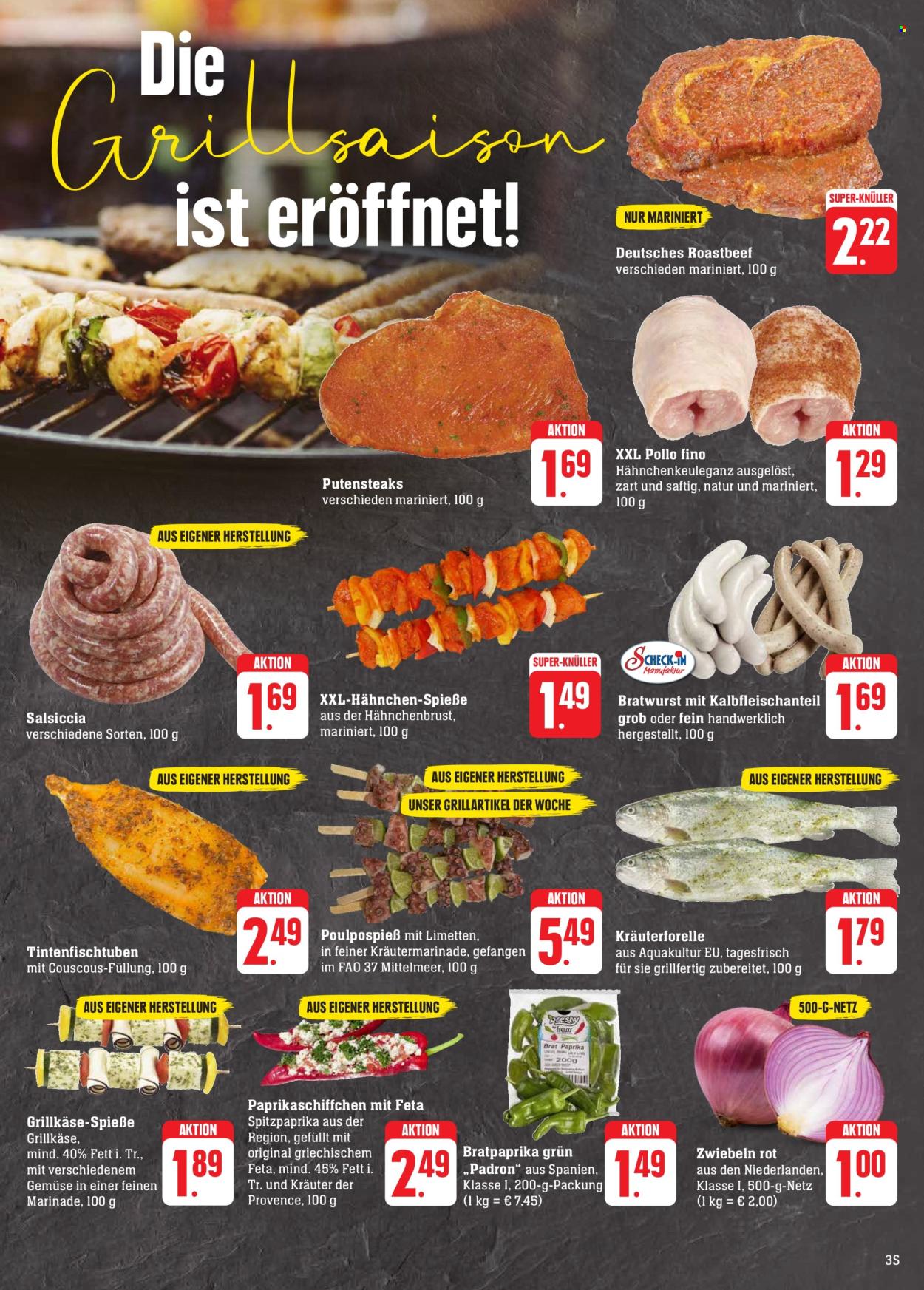 Edeka Prospekte  - 22.04.2024 - 27.04.2024. Seite 3