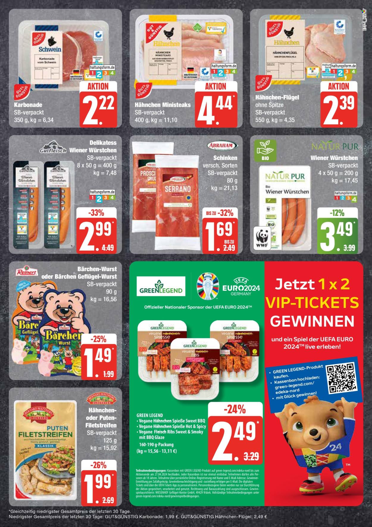 Edeka Prospekte  - 22.04.2024 - 27.04.2024. Seite 7