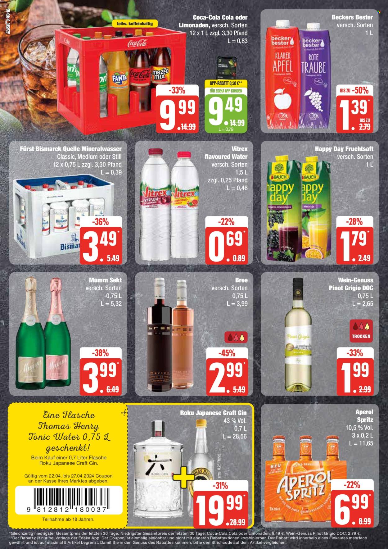 Edeka Prospekte  - 22.04.2024 - 27.04.2024. Seite 16