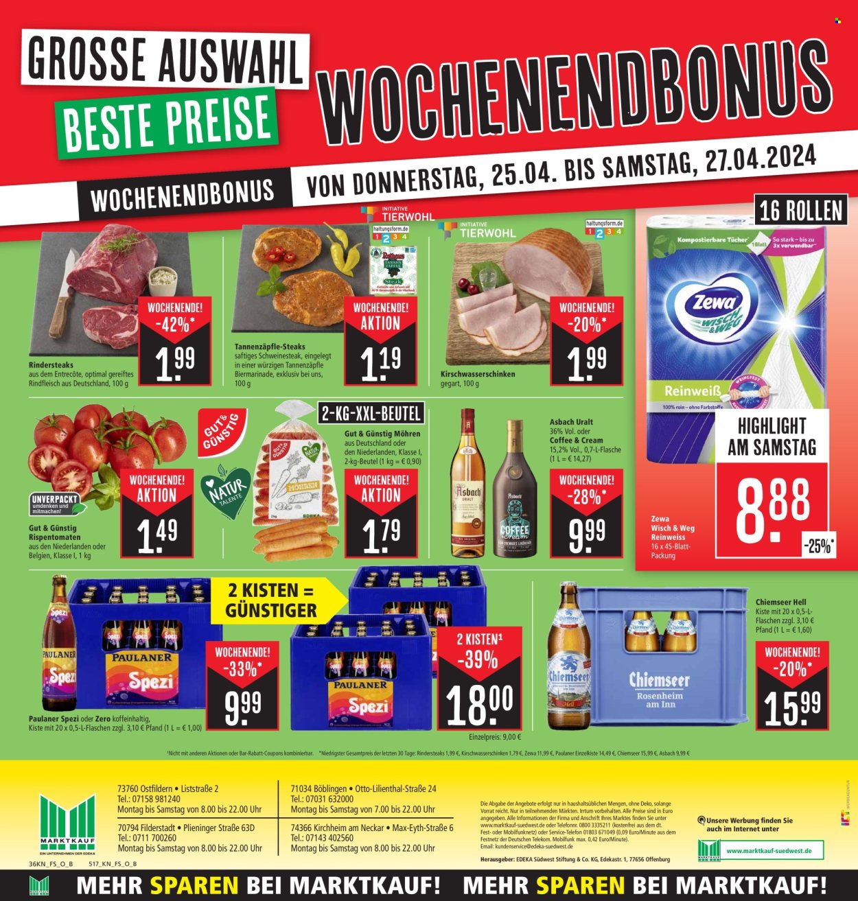 Marktkauf Prospekte  - 22.04.2024 - 27.04.2024. Seite 40