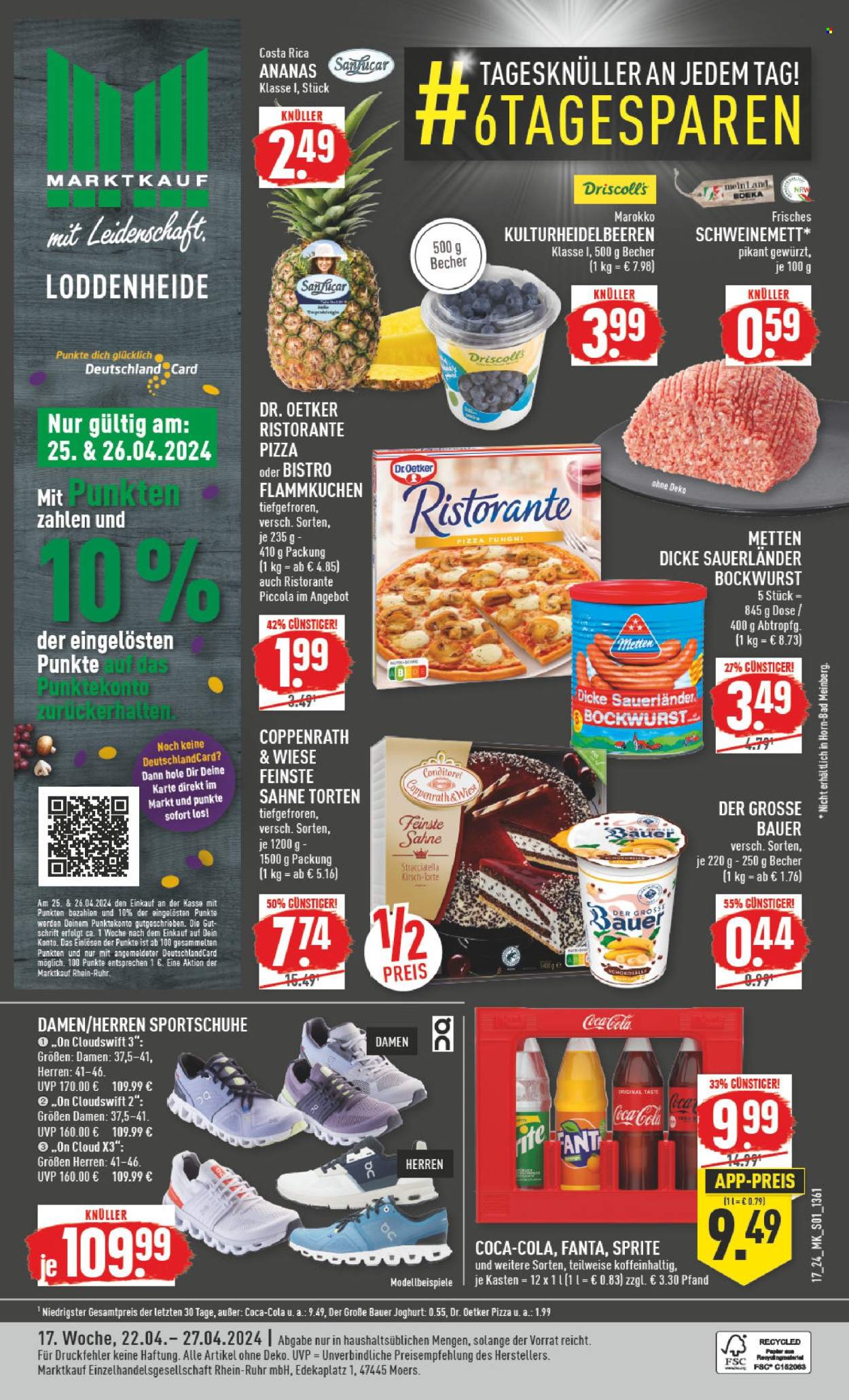 Marktkauf Prospekte  - 22.04.2024 - 27.04.2024. Seite 1