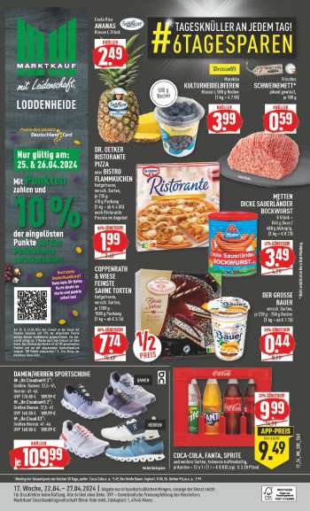 Prospekte Marktkauf - 22.04.2024 - 27.04.2024.