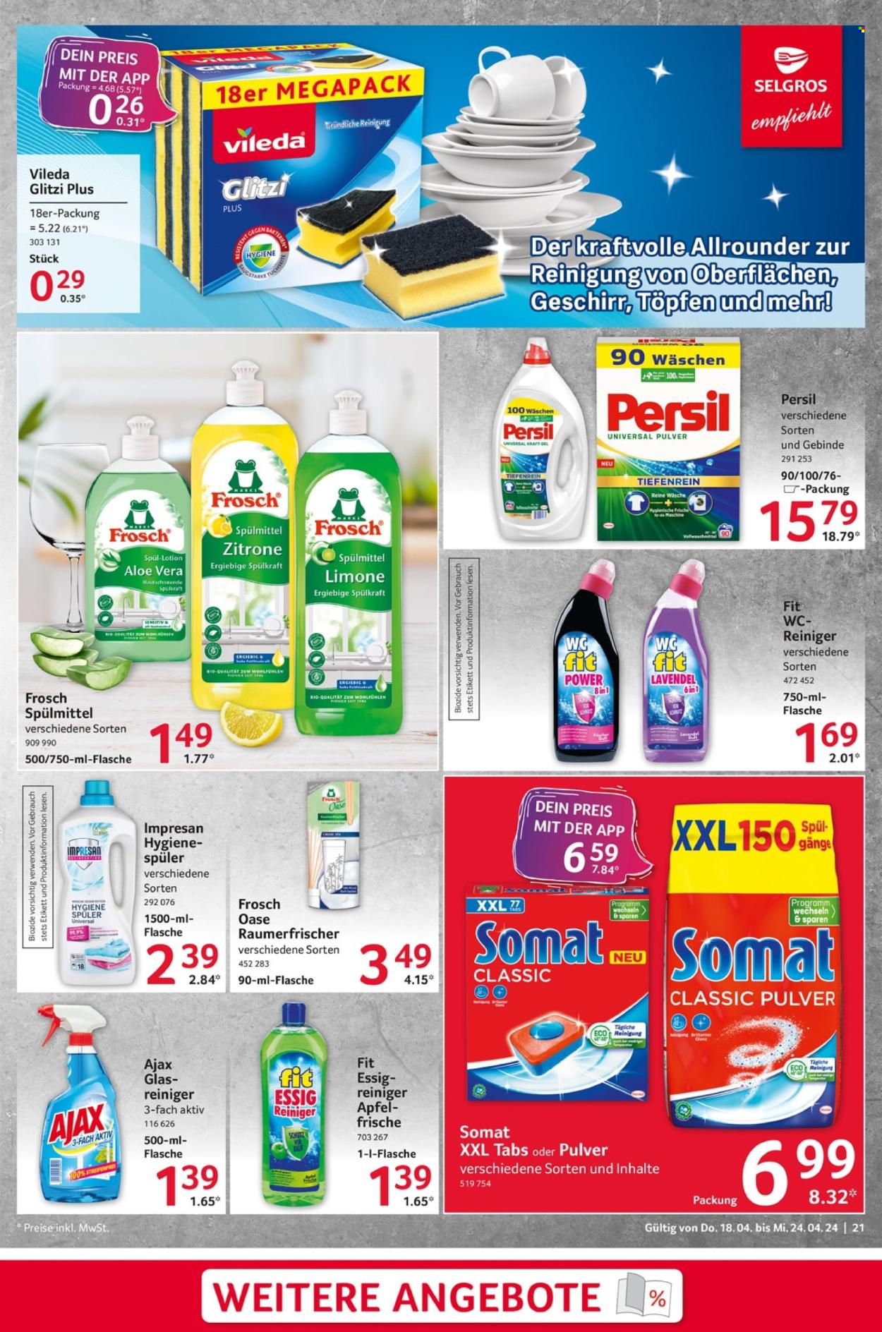 Selgros Prospekte  - 18.04.2024 - 24.04.2024. Seite 21