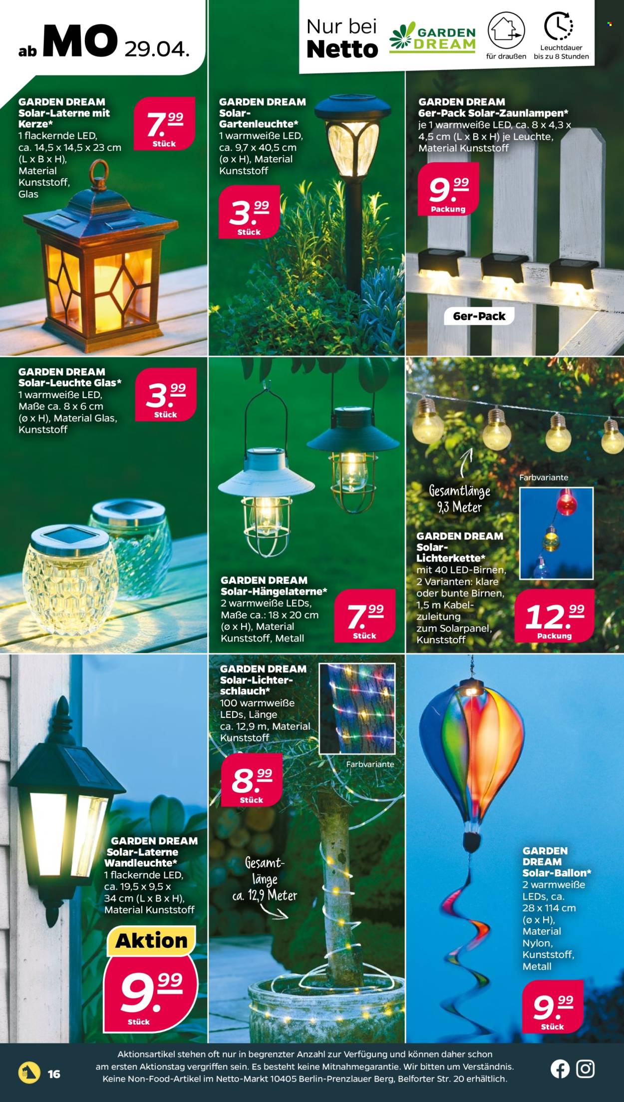 Netto Prospekte  - 29.04.2024 - 4.05.2024. Seite 16