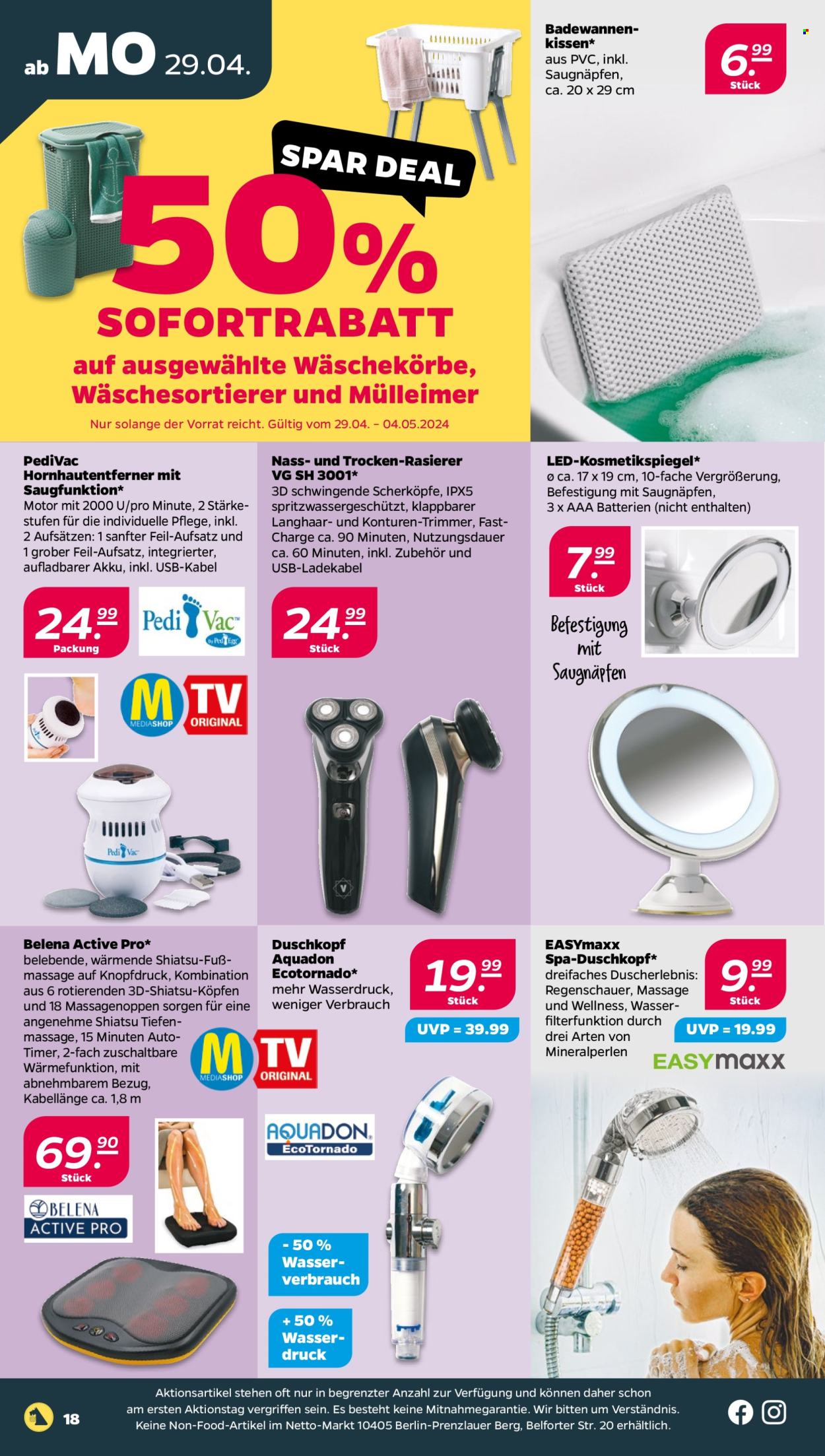 Netto Prospekte  - 29.04.2024 - 4.05.2024. Seite 18